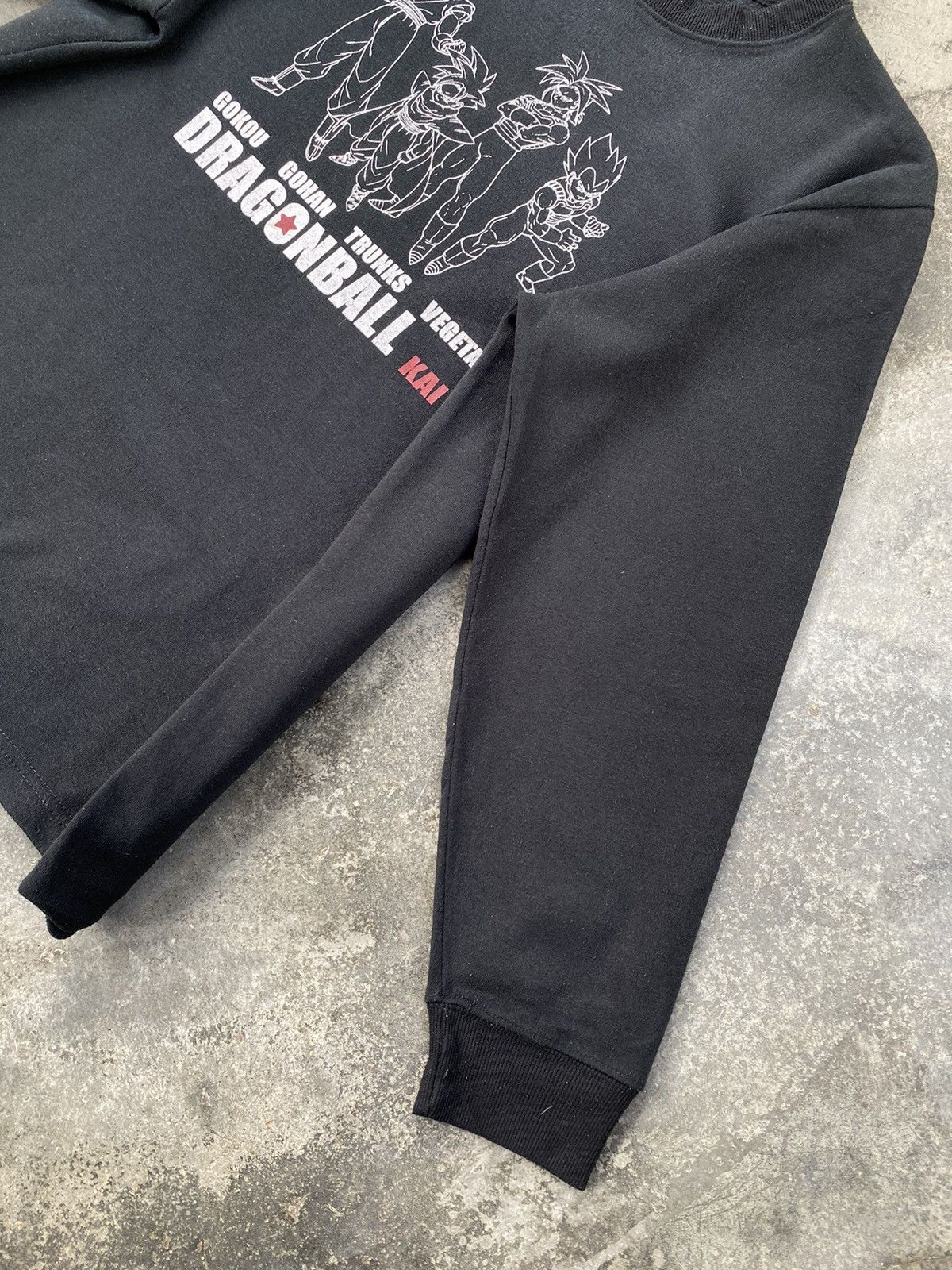 Vintage Vintage 90s Anime Dragon Ball Z Kai Sweatshirt Size US L / EU 52-54 / 3 - 6 Thumbnail