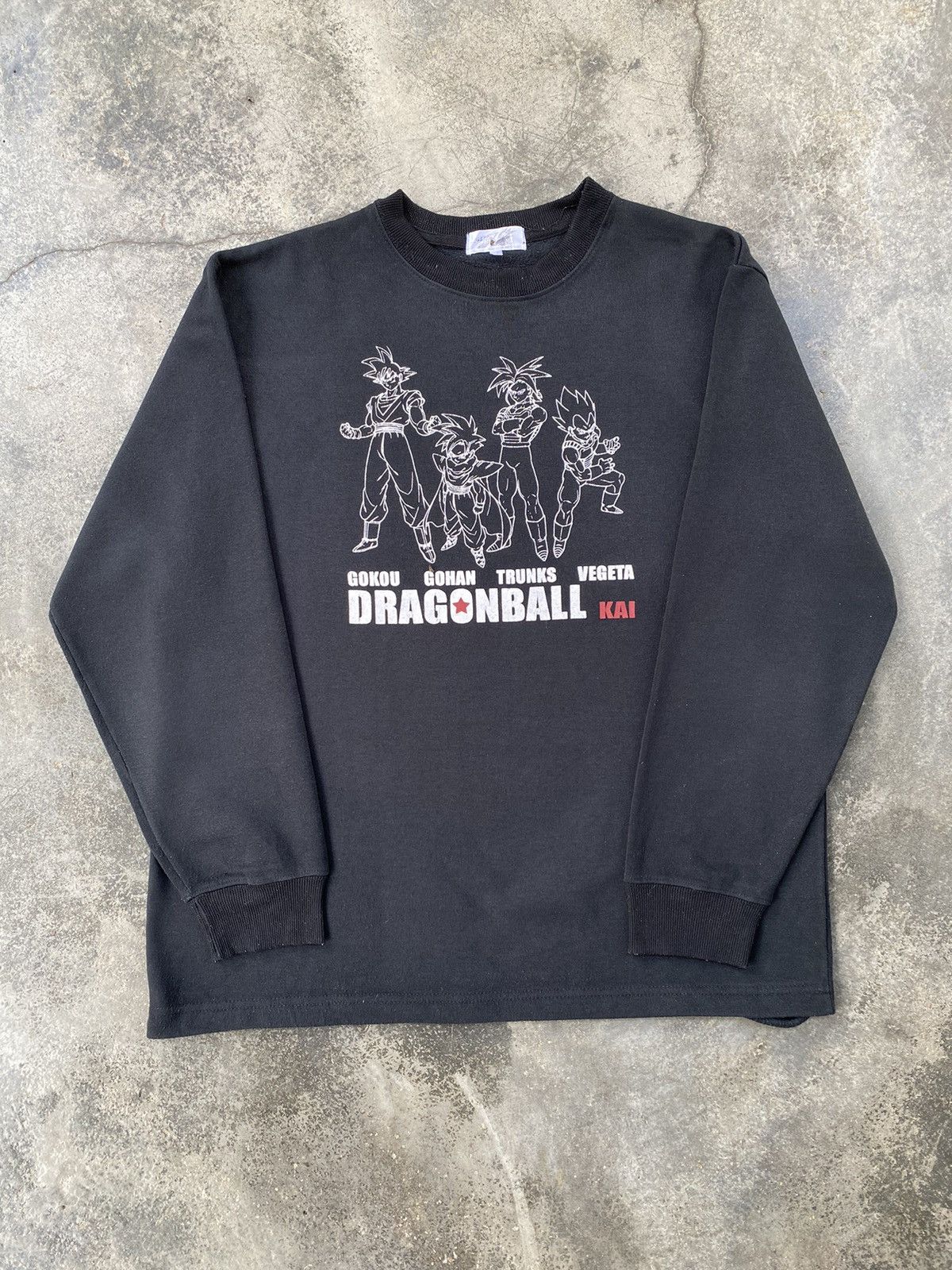 Vintage Vintage 90s Anime Dragon Ball Z Kai Sweatshirt Size US L / EU 52-54 / 3 - 1 Thumbnail