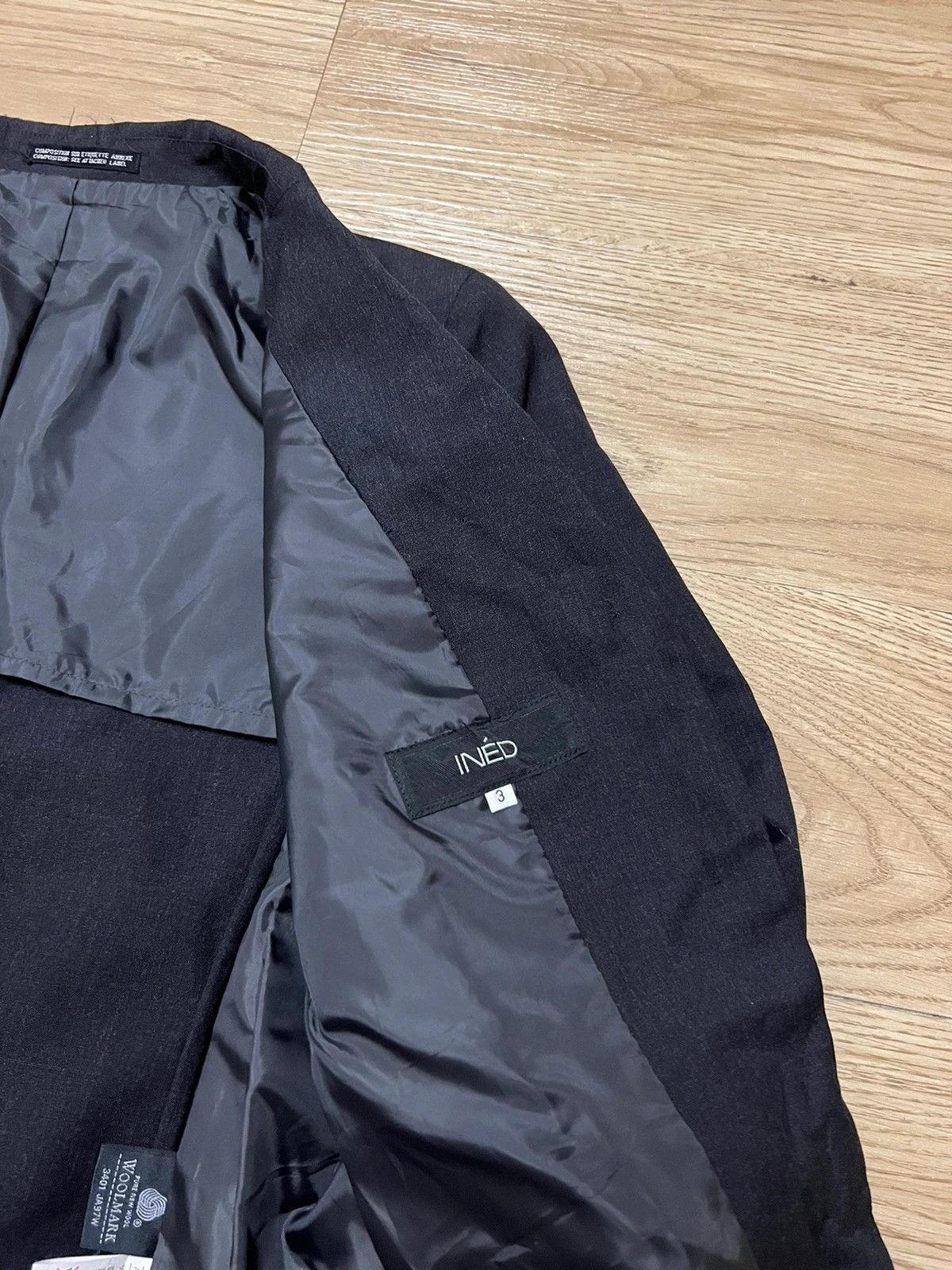 Yohji Yamamoto INED HOMME Light Blazer / Yohji Yamamoto Size US S / EU 44-46 / 1 - 4 Thumbnail