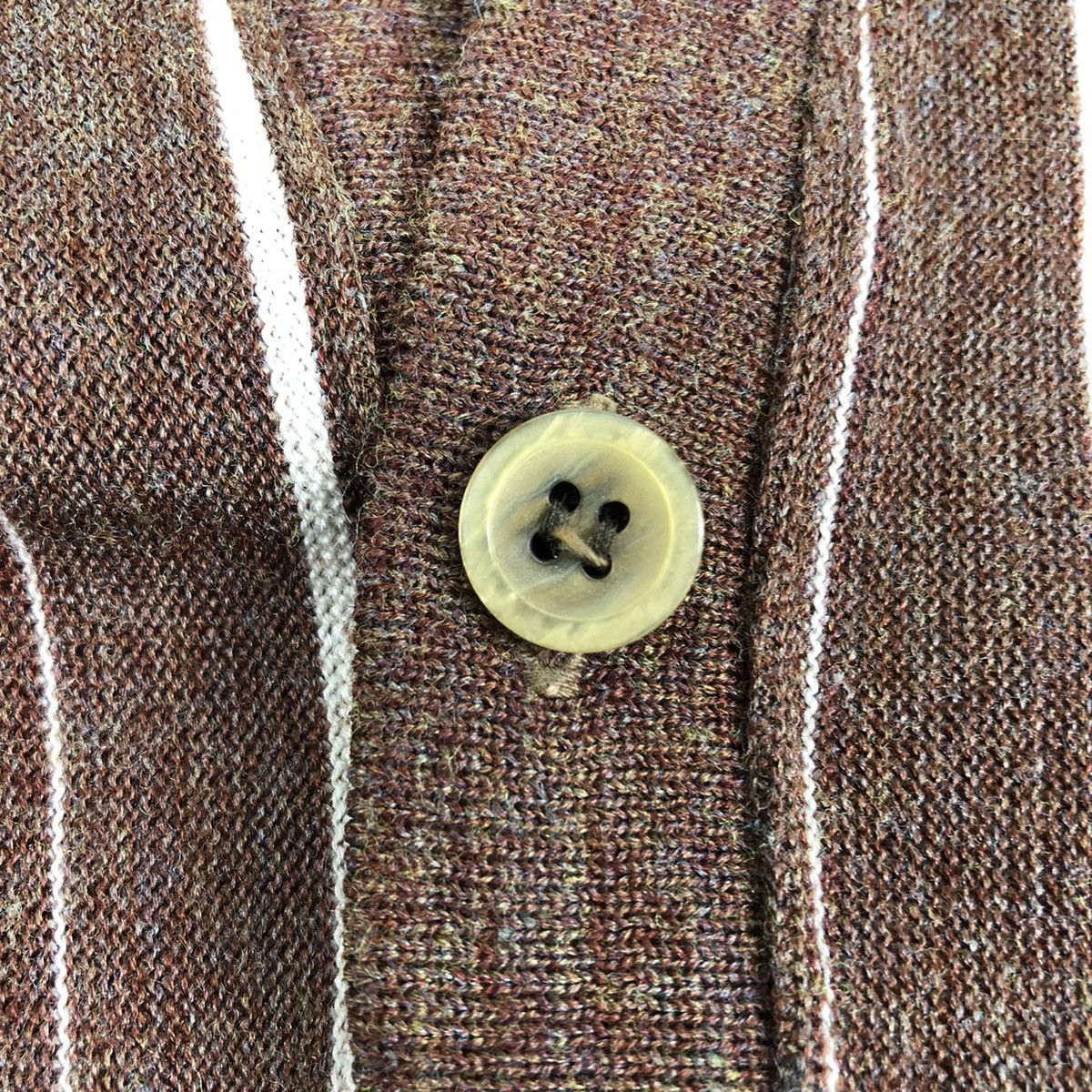 Japanese Brand Vintage 90's Cardigan Striped Japanese made Size US S / EU 44-46 / 1 - 10 Thumbnail