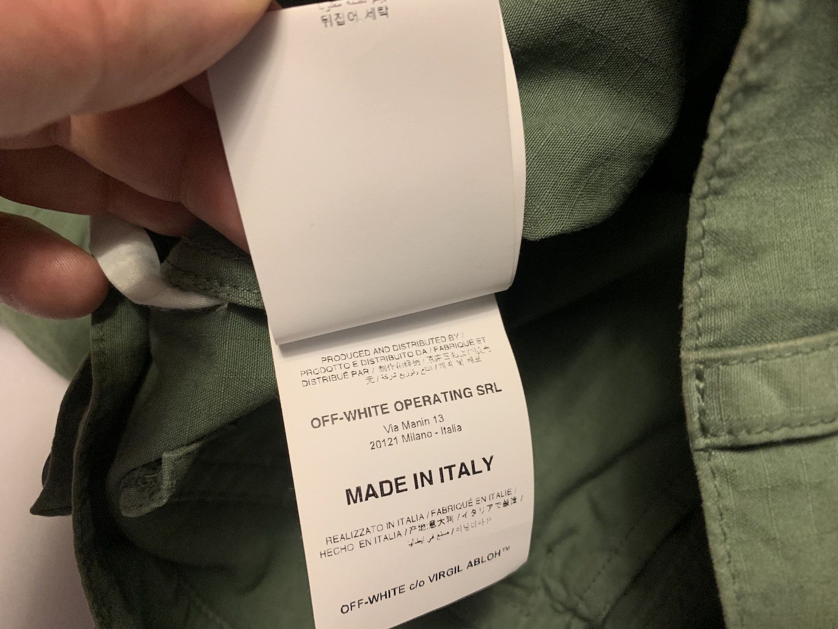 Off-White SS'20 Pant Cargo Size US 29 - 8 Thumbnail