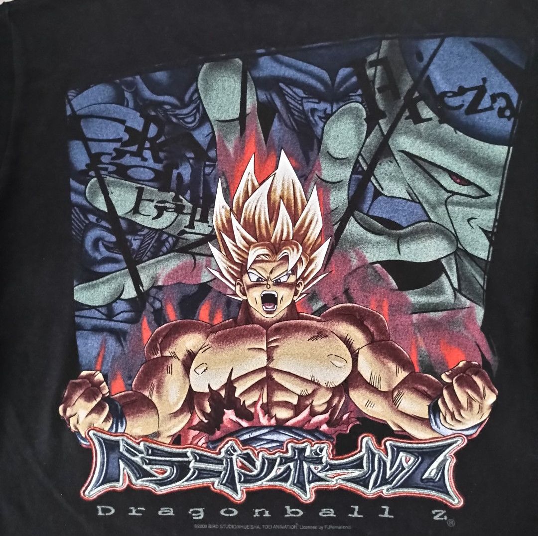 Anime ♦️Vintage Bootleg Dragon Ball Z 2000 T-Shirt Size US M / EU 48-50 / 2 - 4 Thumbnail
