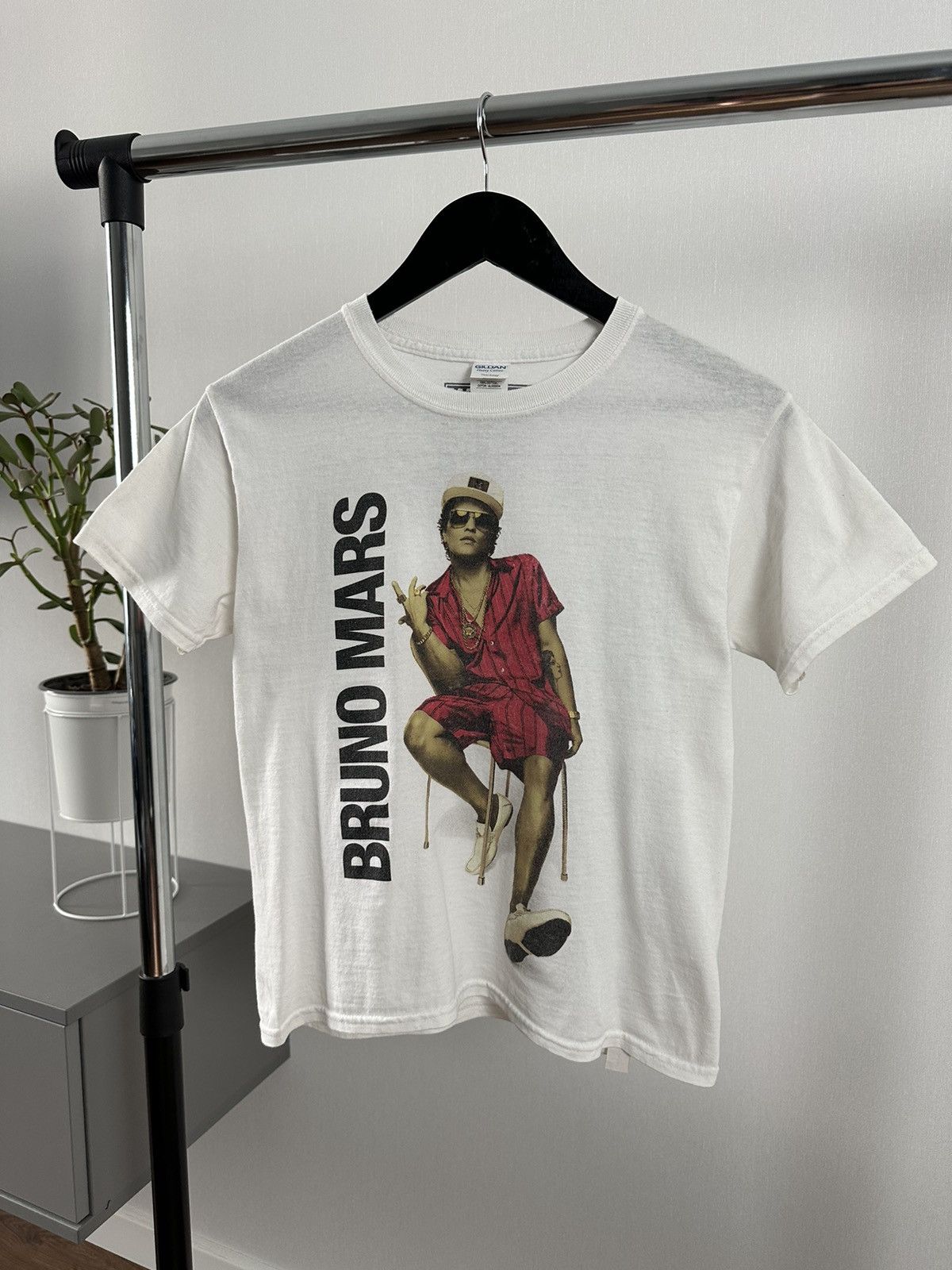 Band Tees × Vintage Bruno Mars 24K Magic World Tour T-shirt Size M / US 6-8 / IT 42-44 - 1 Thumbnail