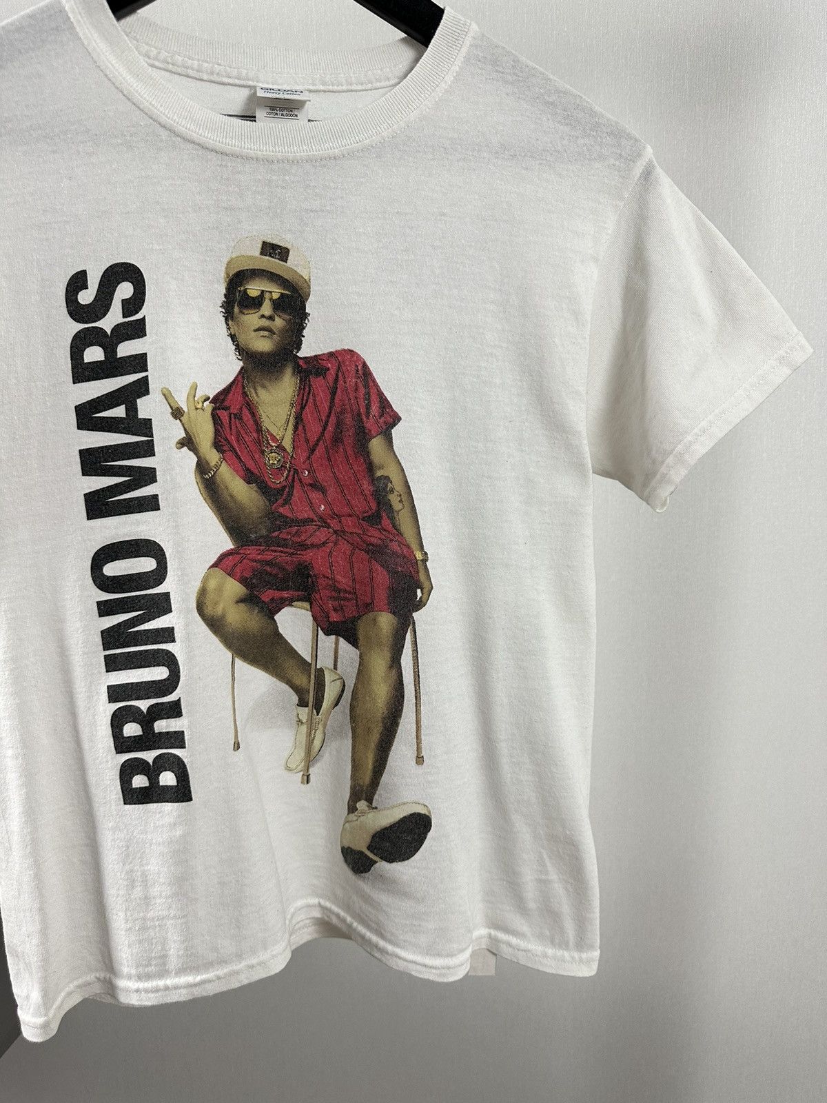 Band Tees × Vintage Bruno Mars 24K Magic World Tour T-shirt Size M / US 6-8 / IT 42-44 - 3 Thumbnail