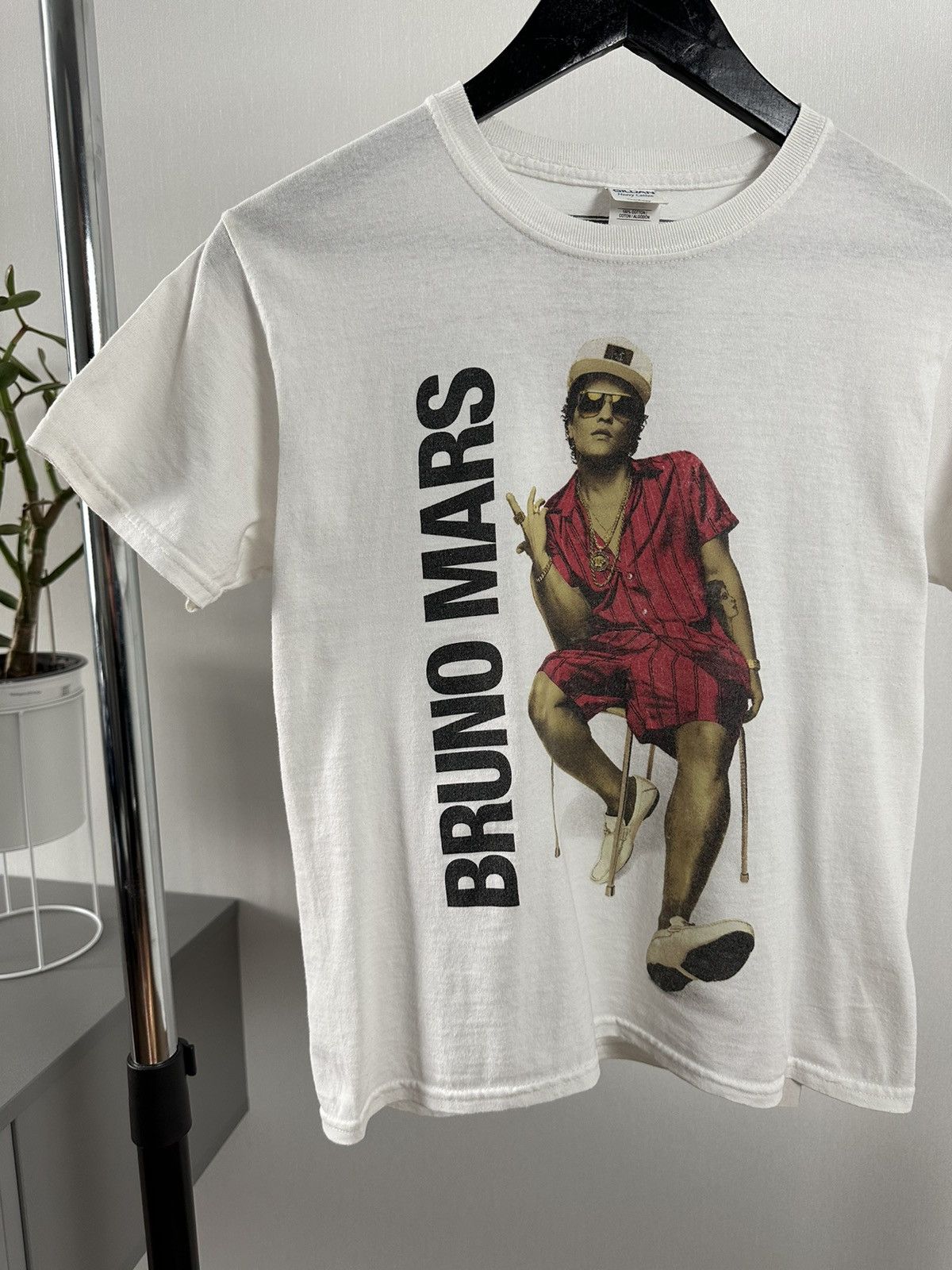 Band Tees × Vintage Bruno Mars 24K Magic World Tour T-shirt Size M / US 6-8 / IT 42-44 - 2 Thumbnail