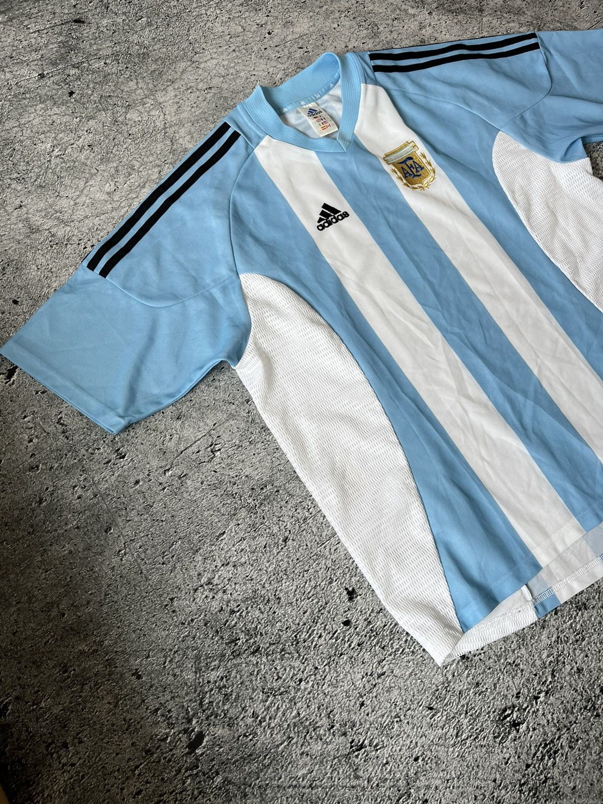 Adidas Argentina 2002-2004 Home SOCCER SHIRT FOOTBALL JERSEY