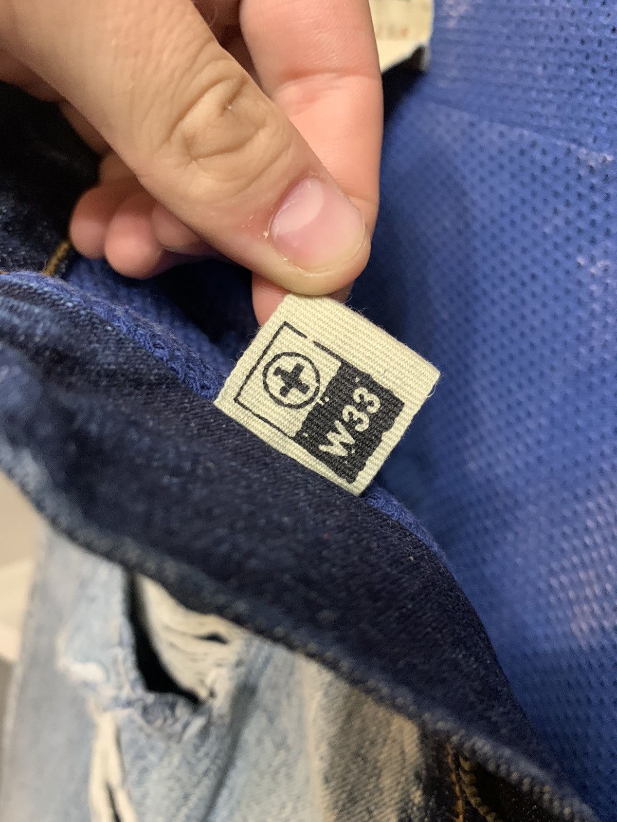 Japanese Brand Tough Jeansmith Distressed Denim Jeans Size US 33 - 10 Thumbnail