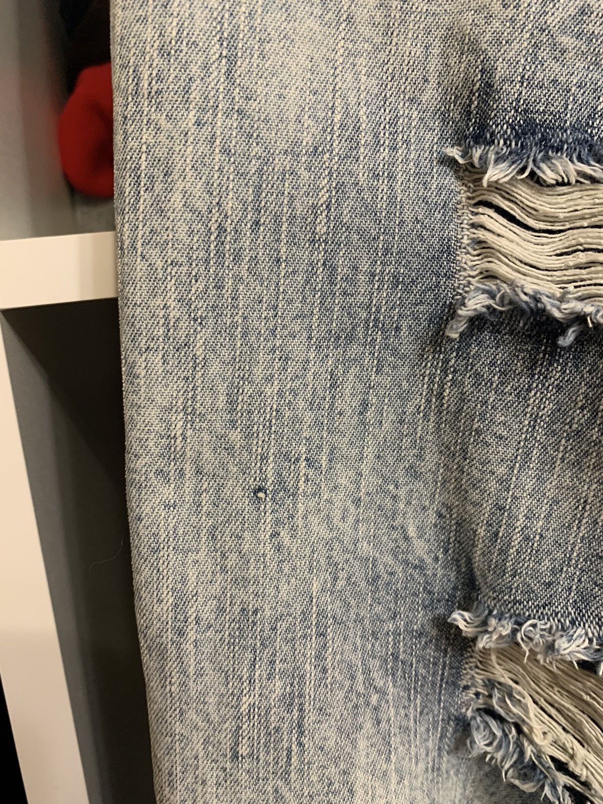 Japanese Brand Tough Jeansmith Distressed Denim Jeans Size US 33 - 22 Thumbnail