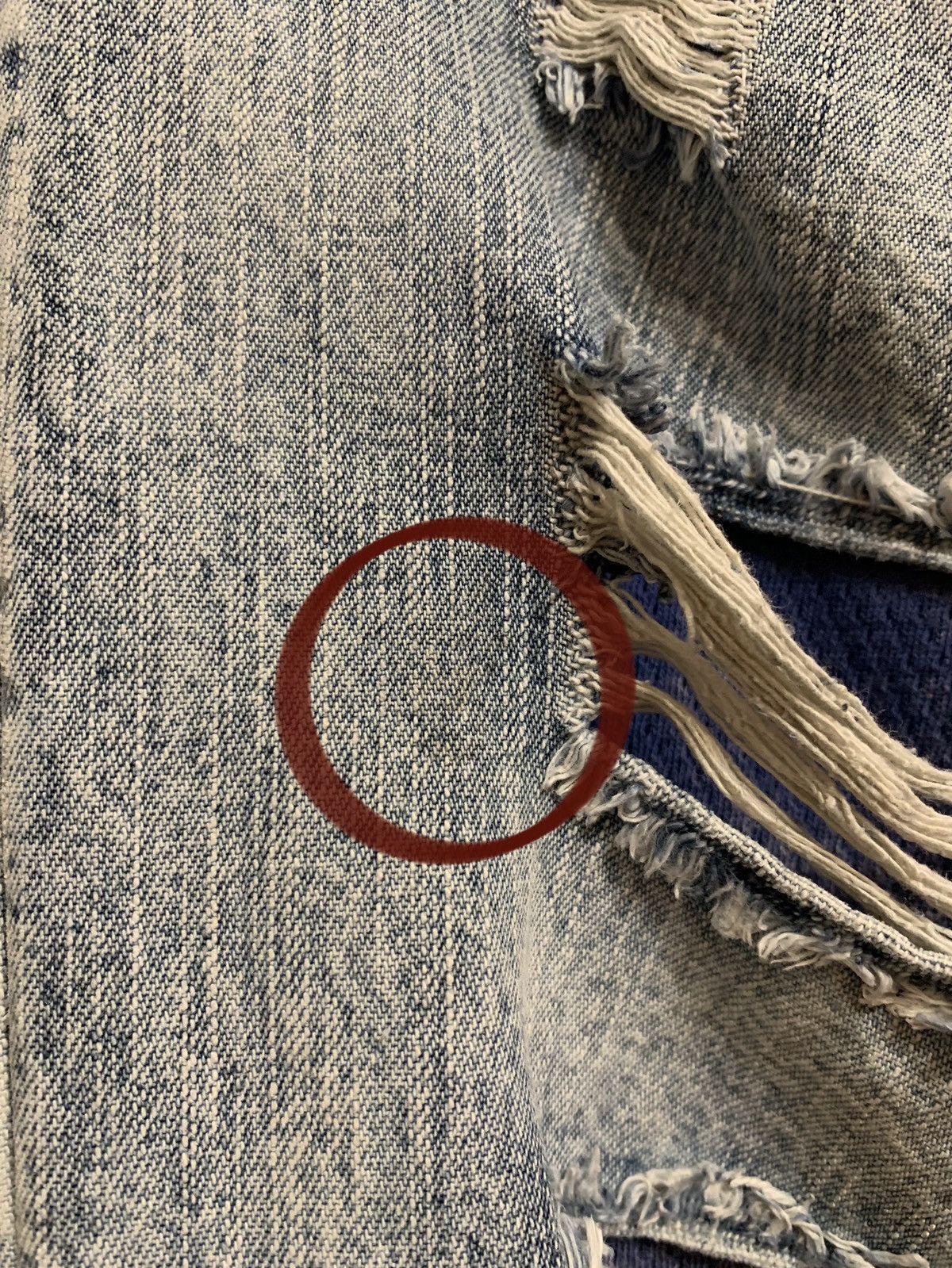 Japanese Brand Tough Jeansmith Distressed Denim Jeans Size US 33 - 12 Thumbnail