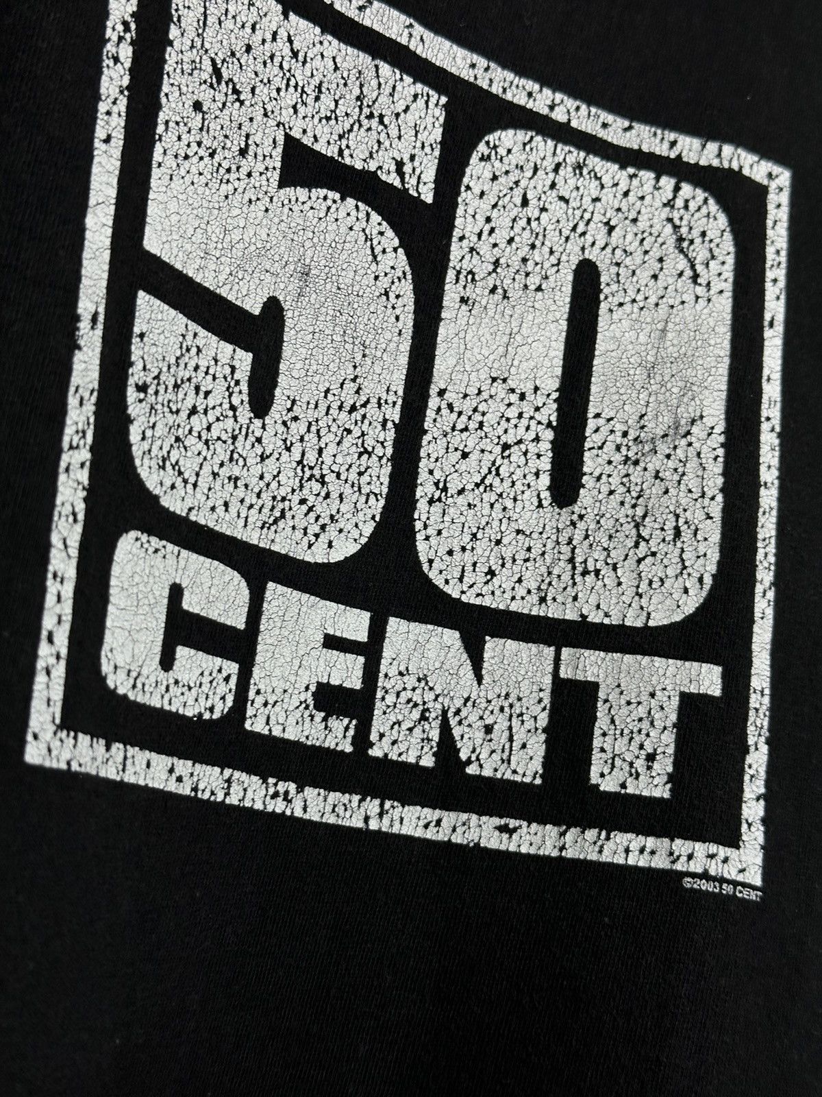 Vintage 🚨Vintage 50 Cent Get Rich Or Die Tryin’ Rap Tee T-Shirt Size US L / EU 52-54 / 3 - 4 Thumbnail