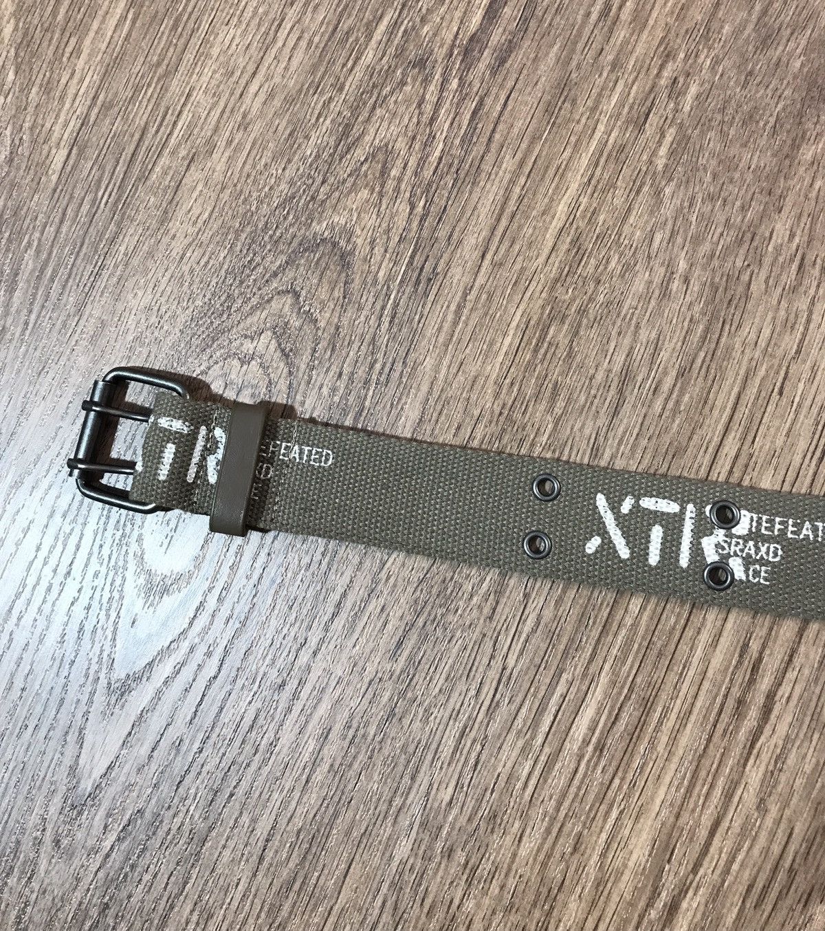 Japanese Brand × Vintage Vintage cotton military tactical belt Size ONE SIZE - 6 Thumbnail
