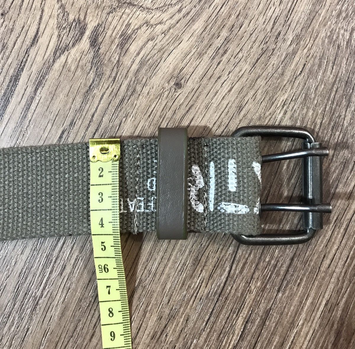 Japanese Brand × Vintage Vintage cotton military tactical belt Size ONE SIZE - 8 Thumbnail