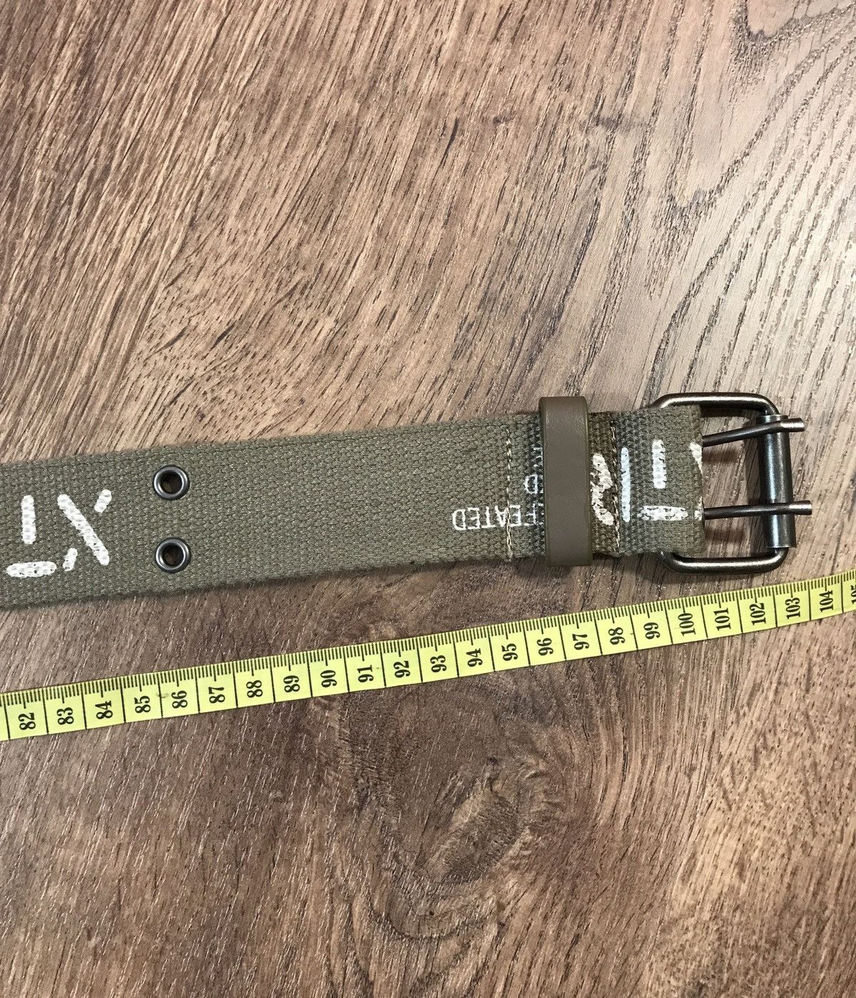 Japanese Brand × Vintage Vintage cotton military tactical belt Size ONE SIZE - 7 Thumbnail