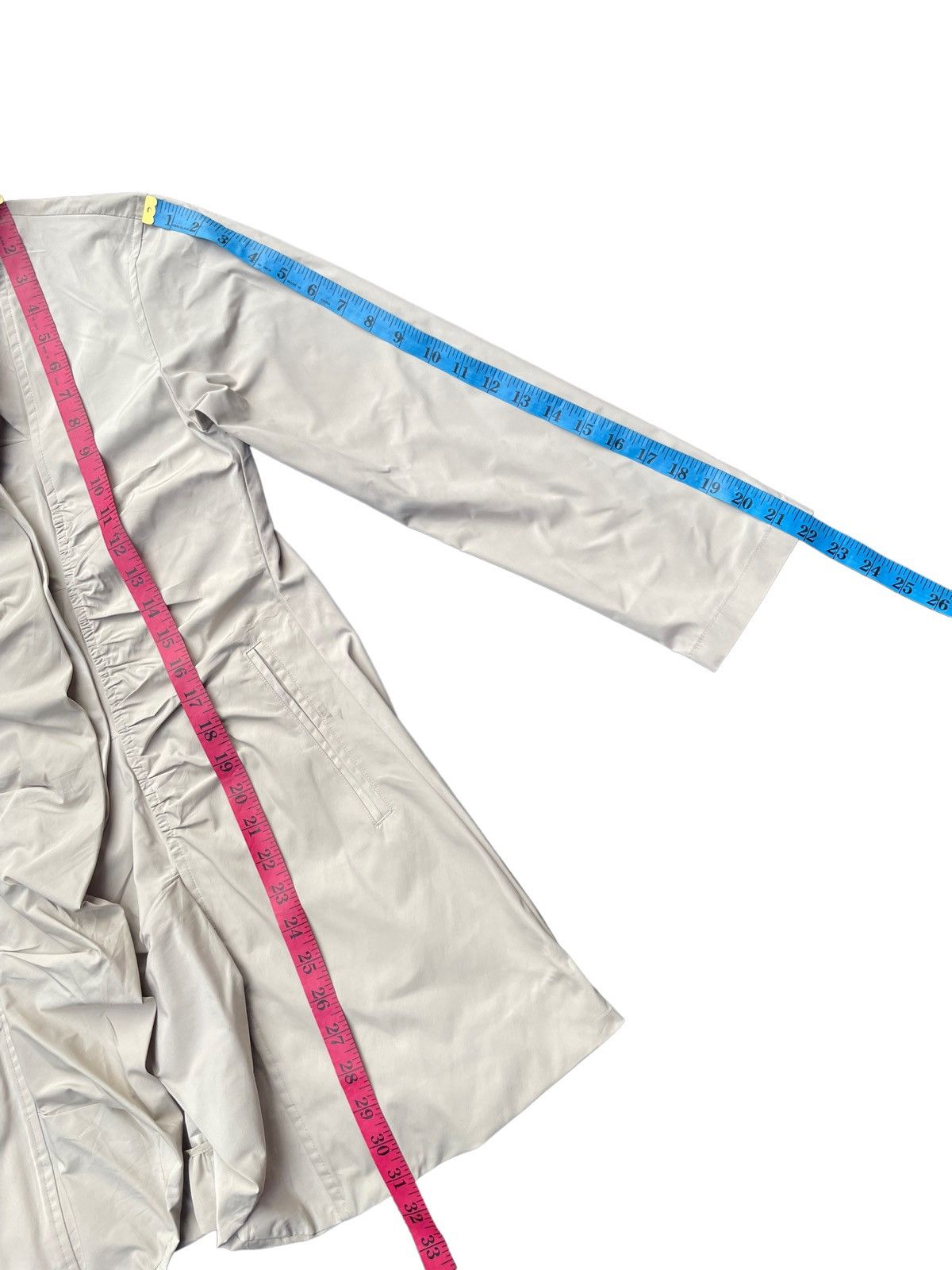Japanese Brand Keiko Kishi by Nosh Trench Jacket Size S / US 4 / IT 40 - 14 Thumbnail