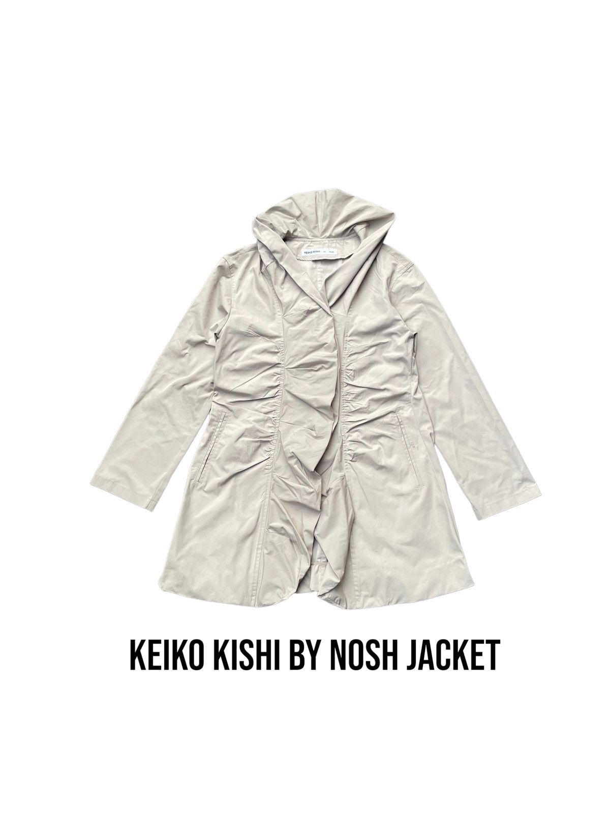 Japanese Brand Keiko Kishi by Nosh Trench Jacket Size S / US 4 / IT 40 - 1 Thumbnail