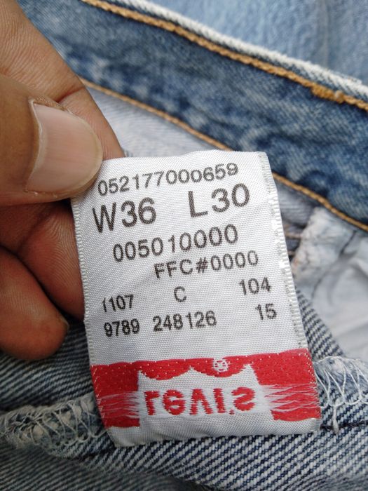 Levi's 501 XX Red Tab Vintage Années 80 – 35x28, Bleu, Made In USA, état Impeccable