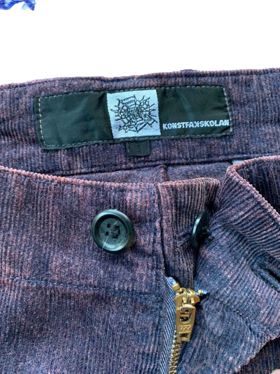 Designer × Japanese Brand Konstfakskolan Custom Coduroy Trouser Size US 30 / EU 46 - 5 Thumbnail