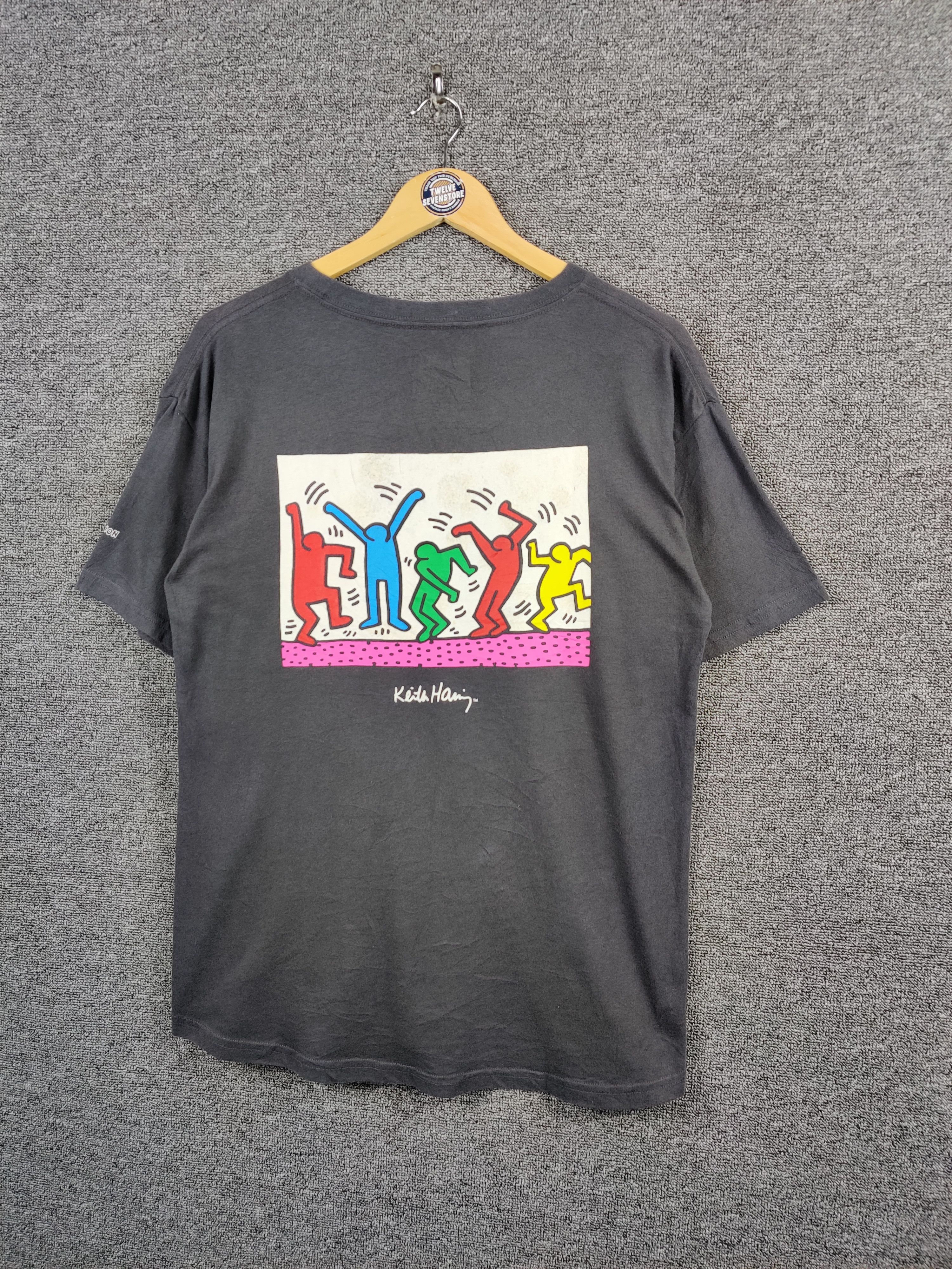 Keith Haring Vintage Keith Haring X Mtv Big Logo Tee Tshirt Size US M / EU 48-50 / 2 - 2 Thumbnail