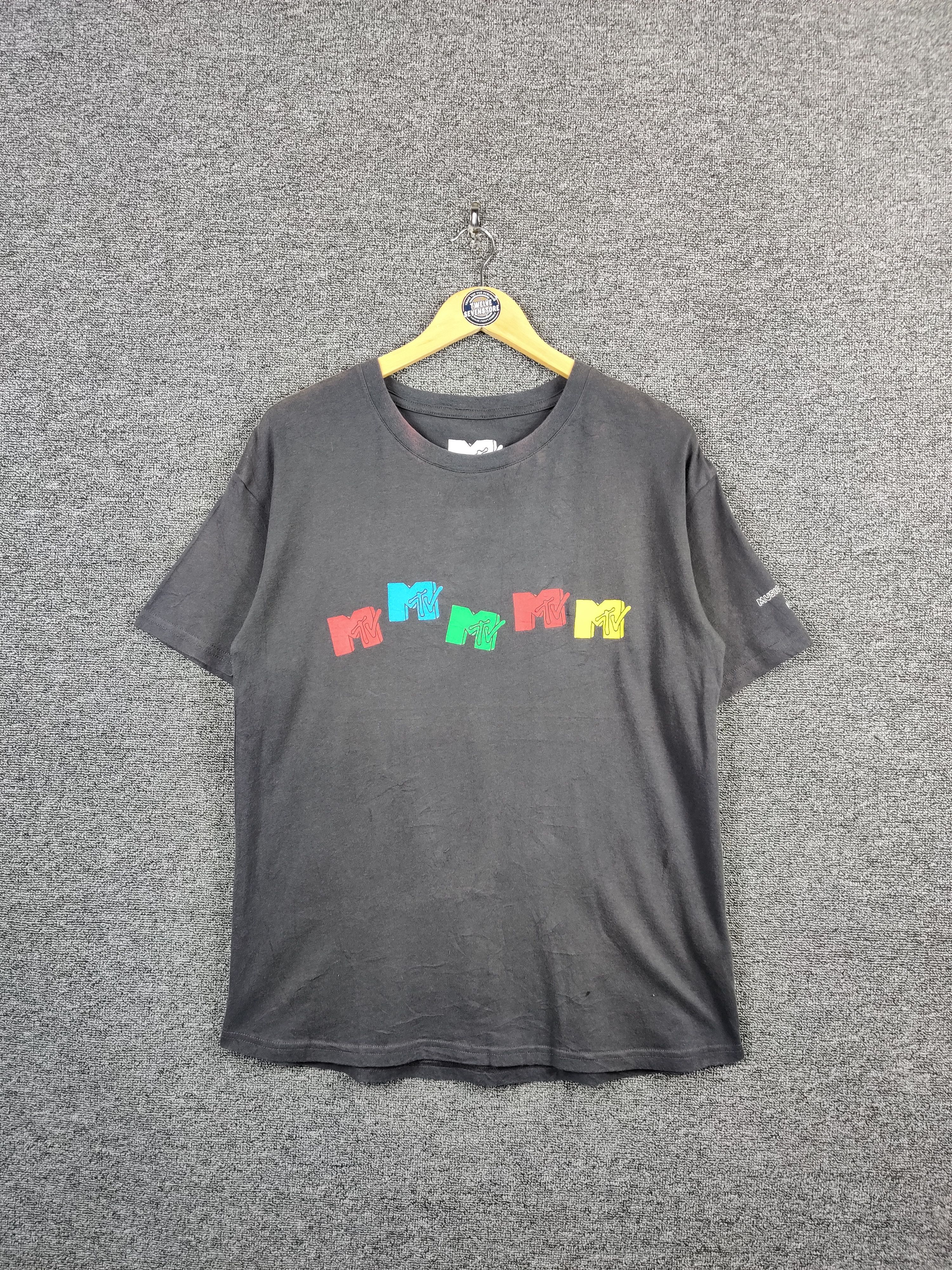 Keith Haring Vintage Keith Haring X Mtv Big Logo Tee Tshirt Size US M / EU 48-50 / 2 - 4 Thumbnail