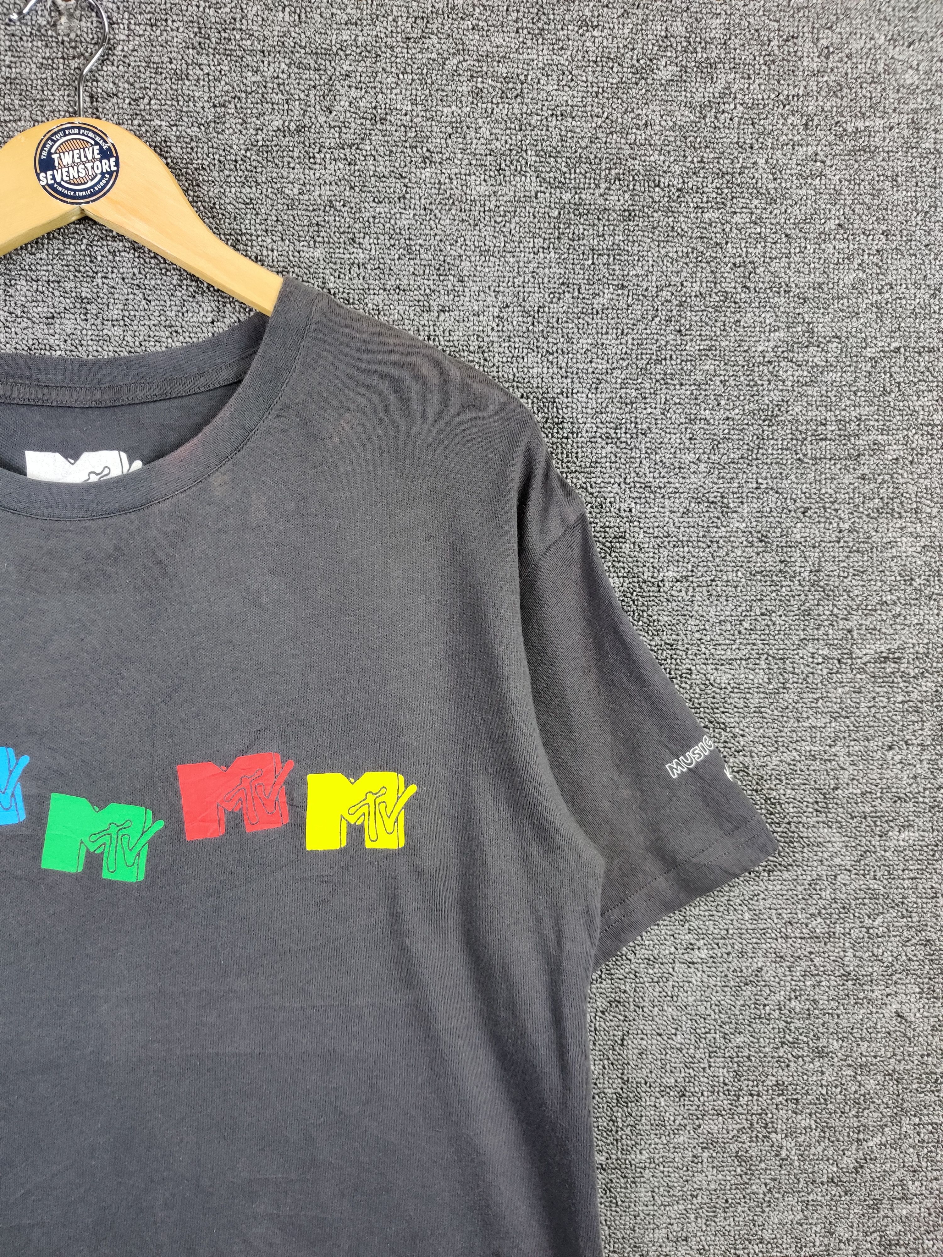 Keith Haring Vintage Keith Haring X Mtv Big Logo Tee Tshirt Size US M / EU 48-50 / 2 - 5 Thumbnail