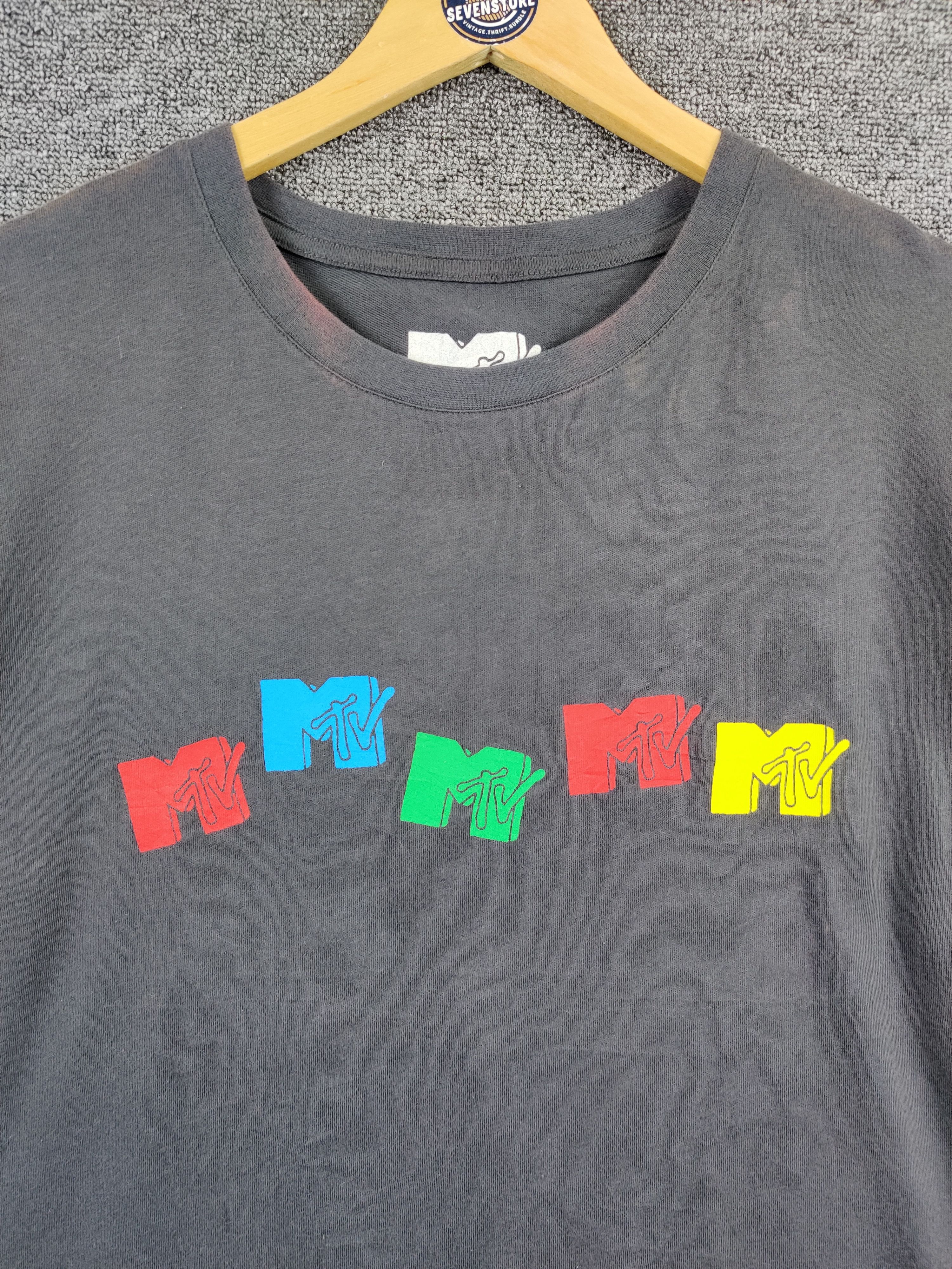 Keith Haring Vintage Keith Haring X Mtv Big Logo Tee Tshirt Size US M / EU 48-50 / 2 - 6 Thumbnail