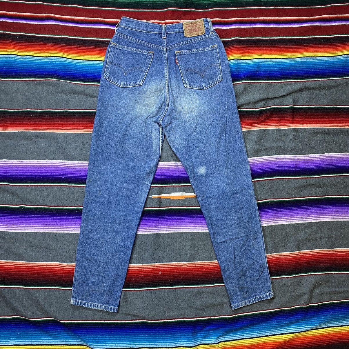 Levi's 🔥Vintage Levi’s W626-0217 Distressed Denim Size US 27 - 8 Thumbnail