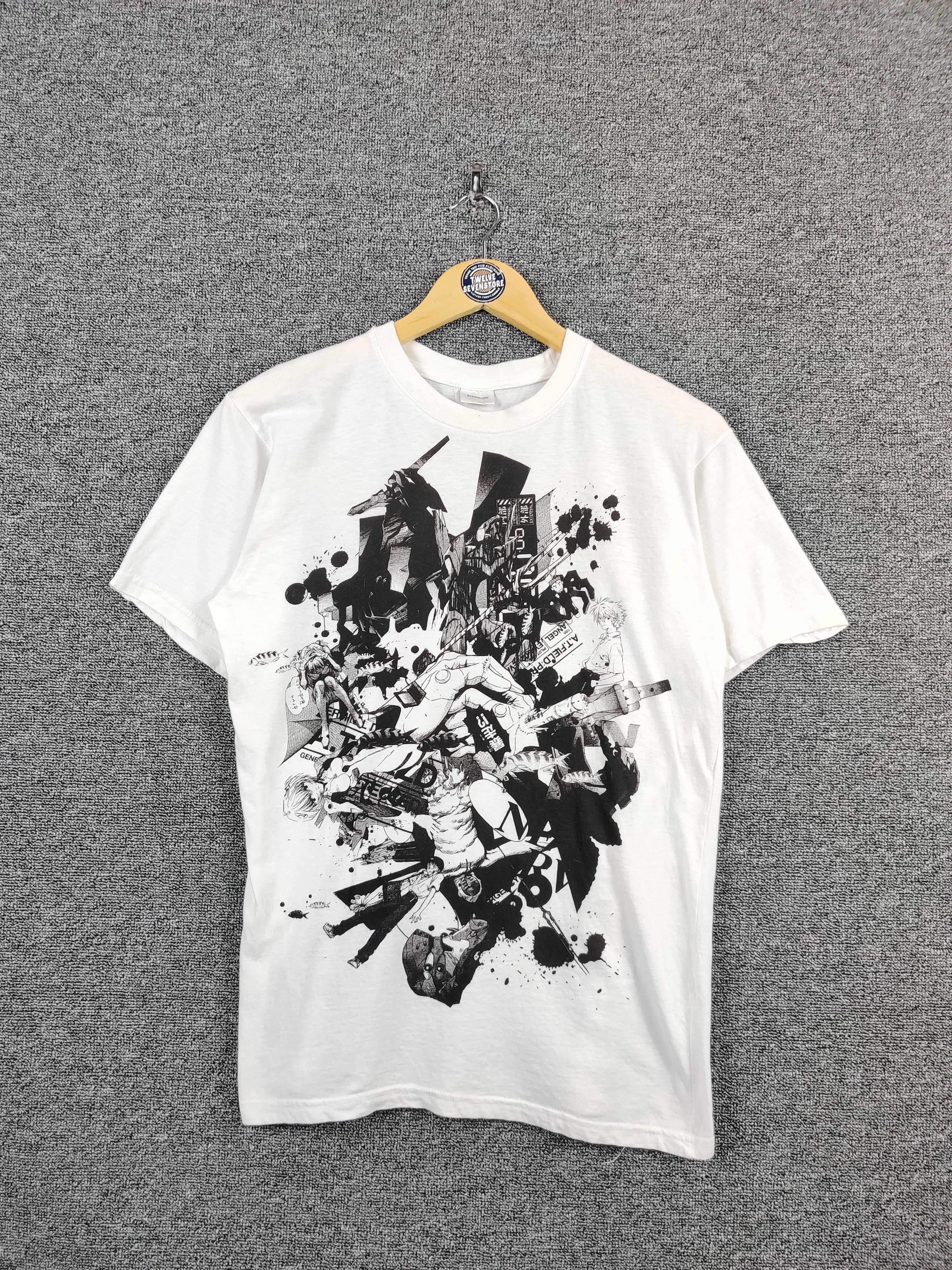Anime Vintage Evangelion Anima Tee Tshirt Size US M / EU 48-50 / 2 - 1 Thumbnail