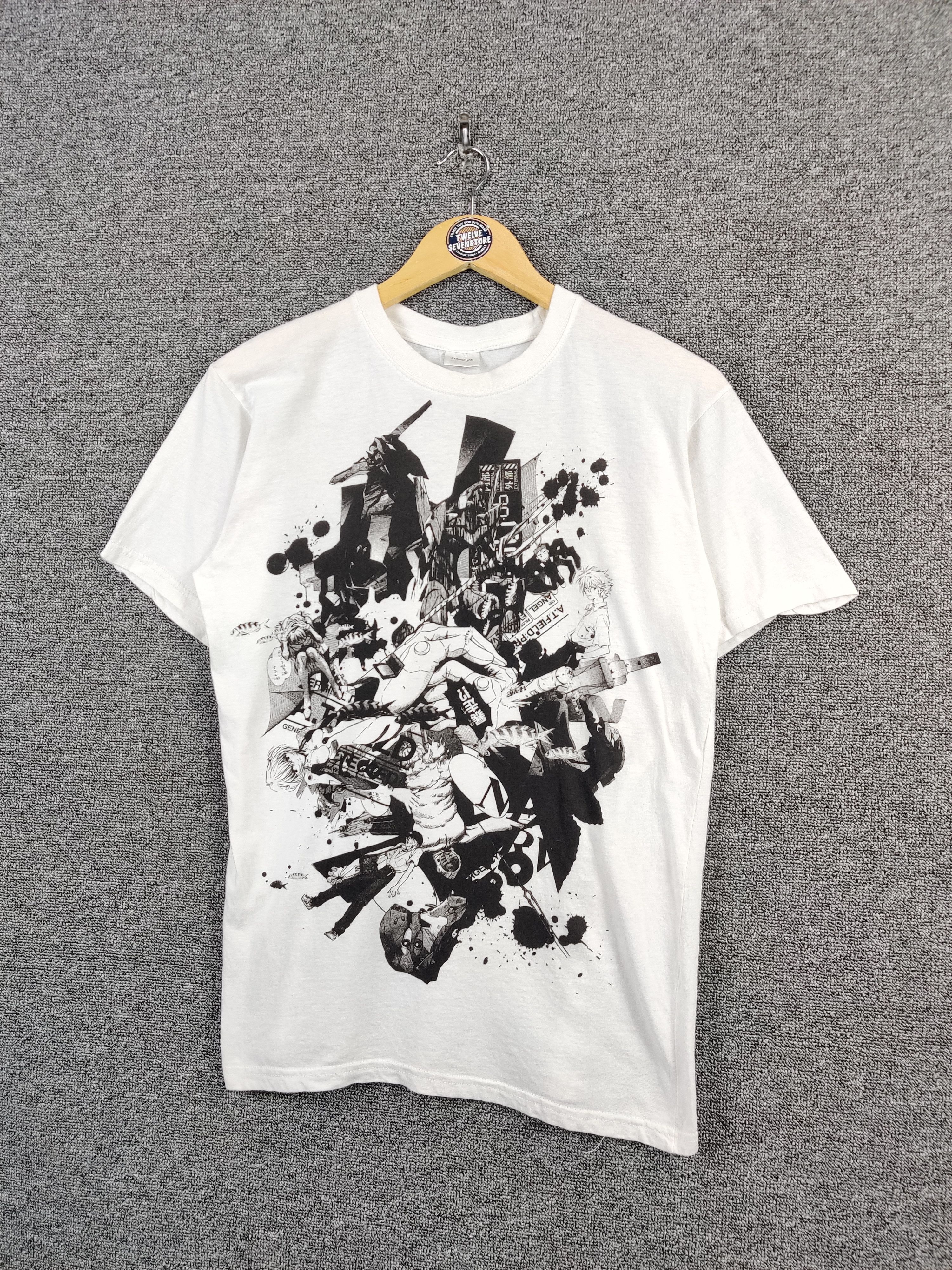Anime Vintage Evangelion Anima Tee Tshirt Size US M / EU 48-50 / 2 - 2 Thumbnail