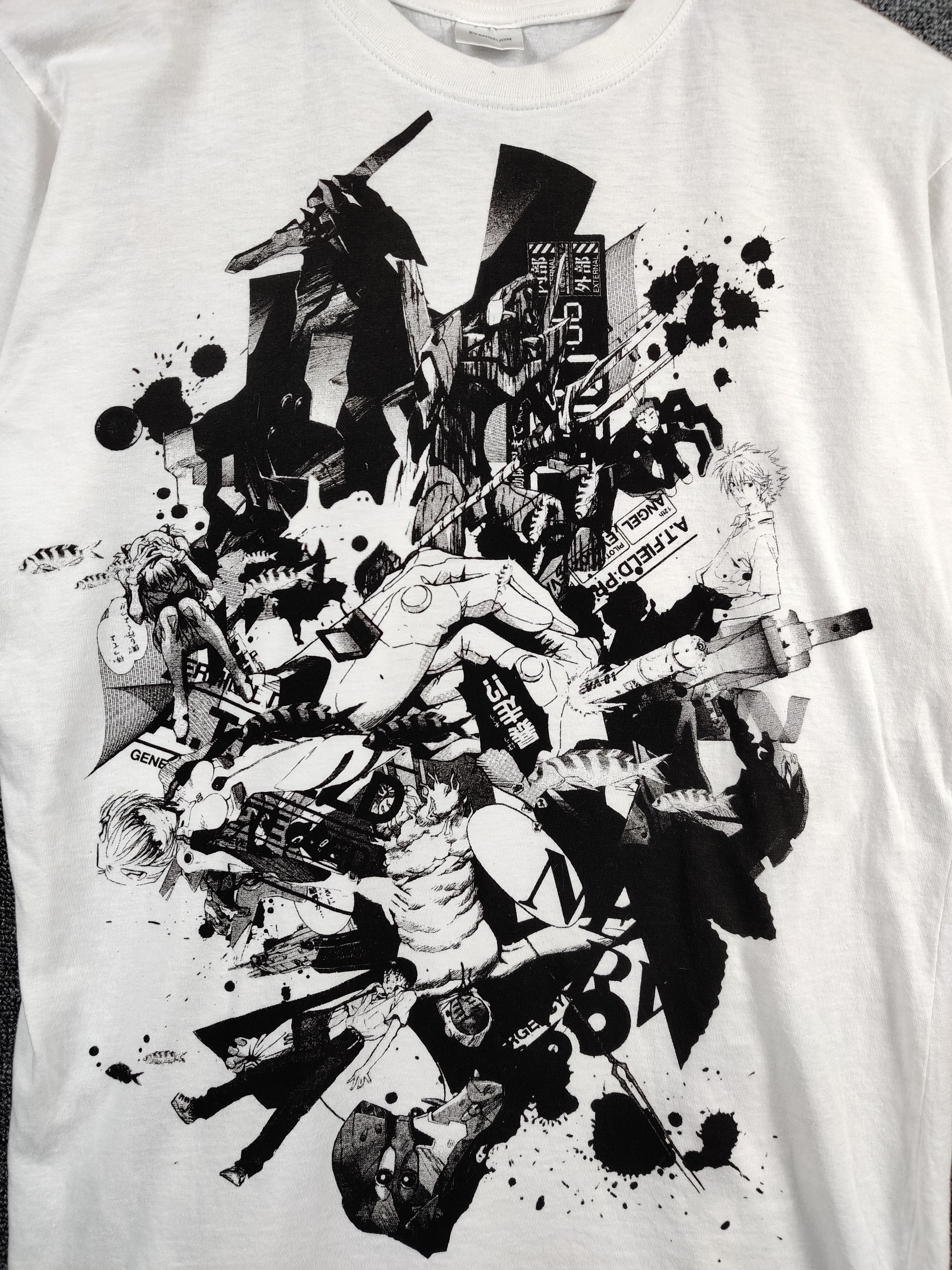 Anime Vintage Evangelion Anima Tee Tshirt Size US M / EU 48-50 / 2 - 4 Thumbnail