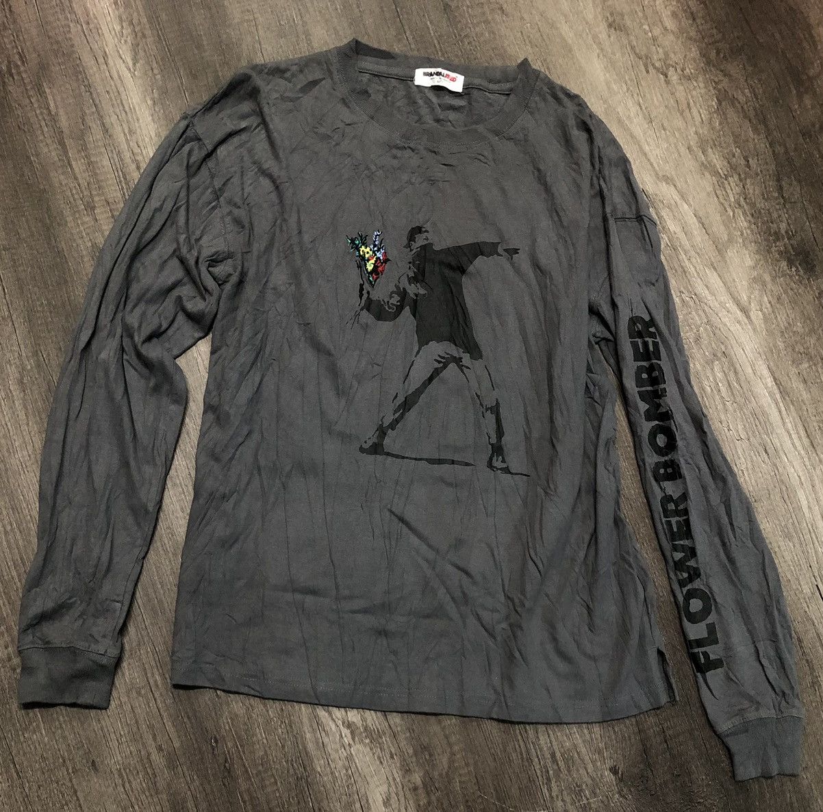 Vintage Flower Bomber Brandalised Vandar Or Prodigy