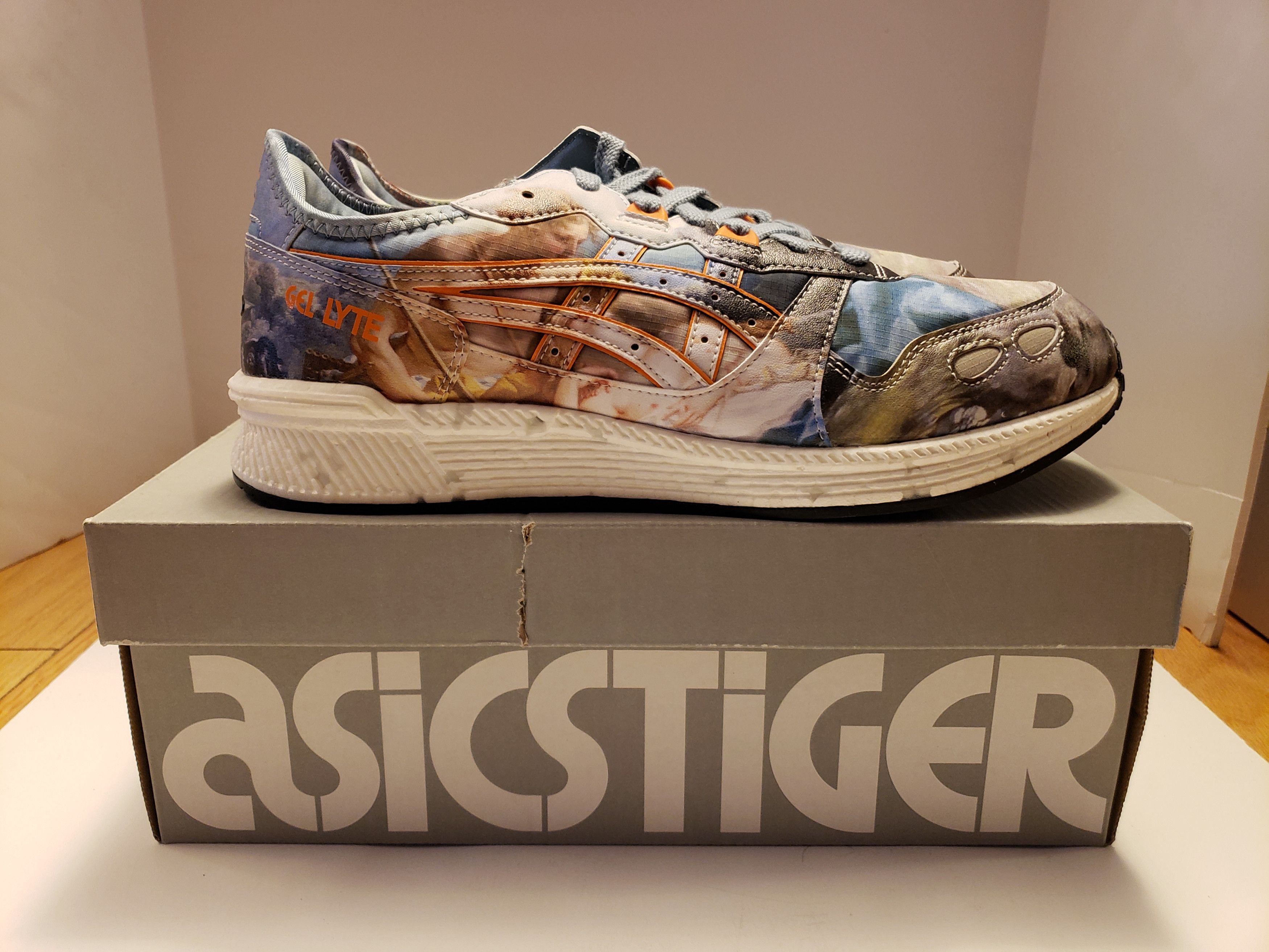 image of Asics x Vivienne Westwood Hypergel-Lyte Shoes in Steel, Men's (Size 11)