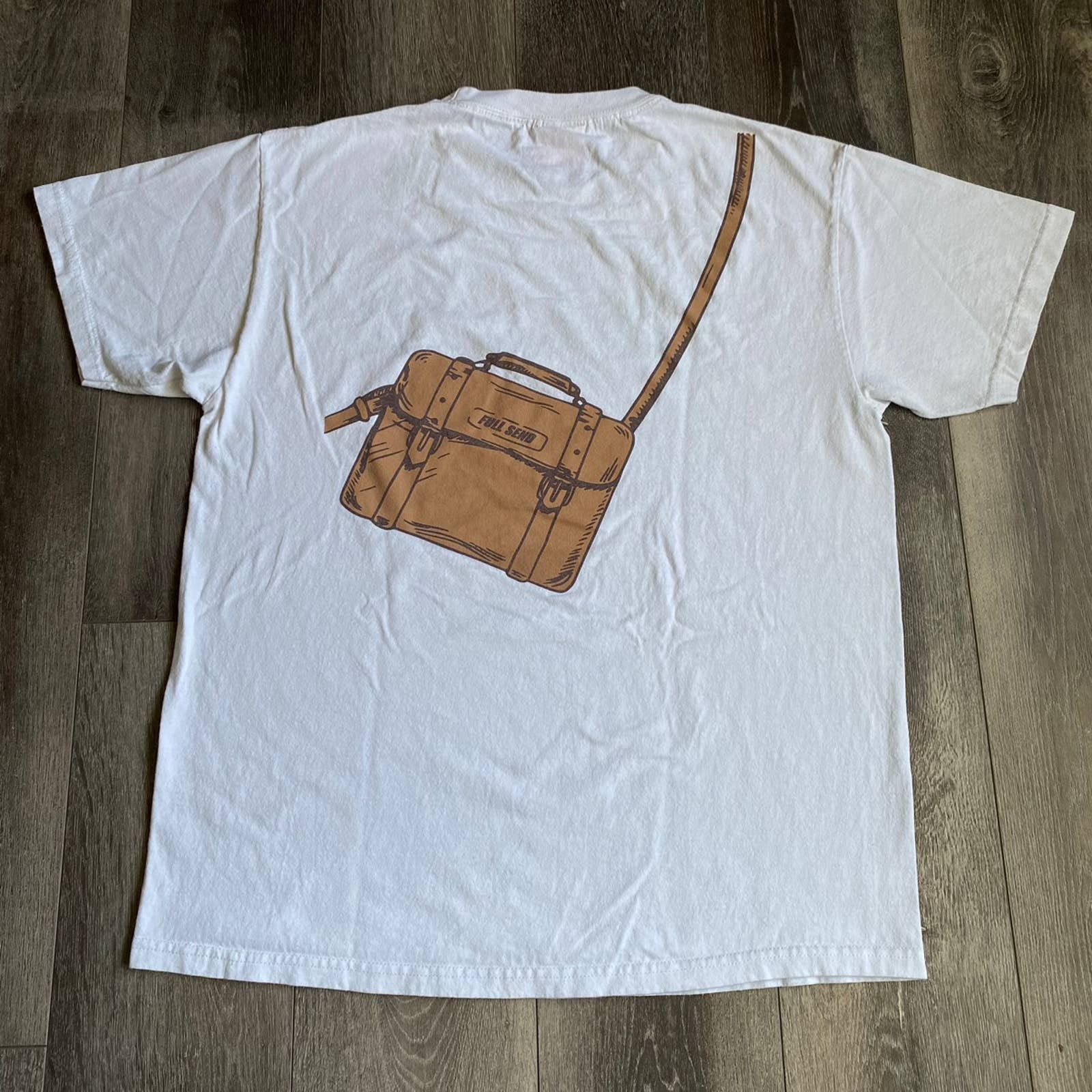 Full Send Rare Full Send by Nelk Boys Satchel Kill Confirmed Logo Tee Size US L / EU 52-54 / 3 - 2 Thumbnail