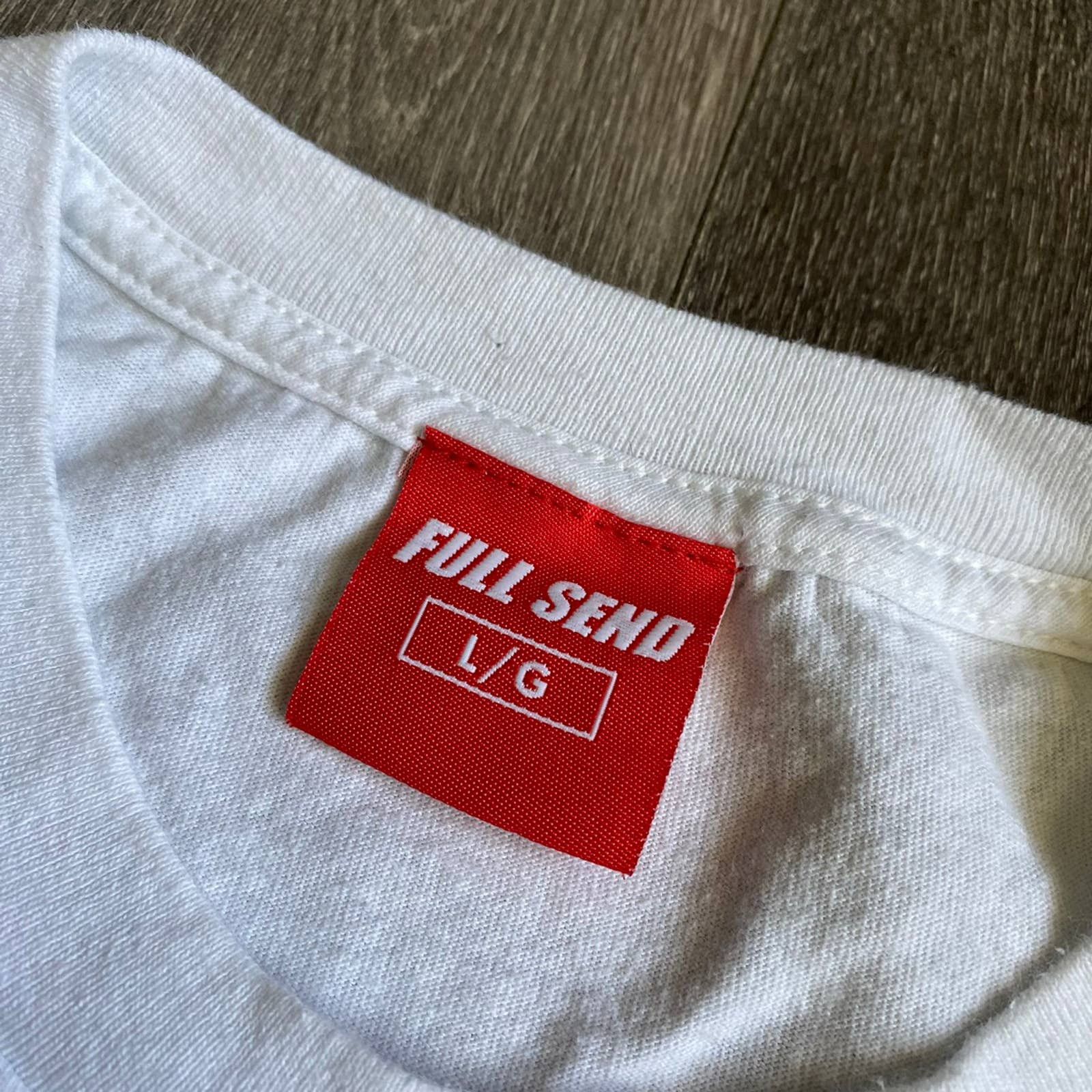 Full Send Rare Full Send by Nelk Boys Satchel Kill Confirmed Logo Tee Size US L / EU 52-54 / 3 - 5 Thumbnail