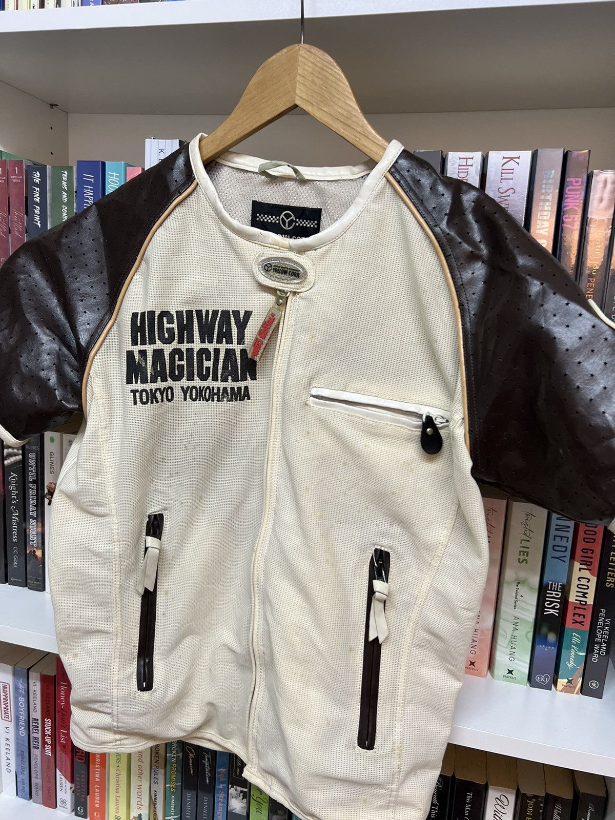 YELLOW CORN Vintage Yellow Corn Racing Jacket Size US L / EU 52-54 / 3 - 6 Thumbnail