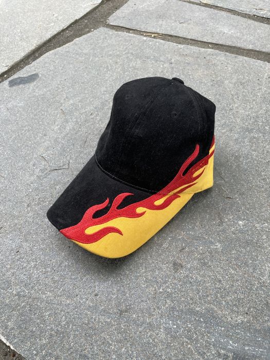 Vintage Vintage Kanye Gap Style Flame Hat | Grailed