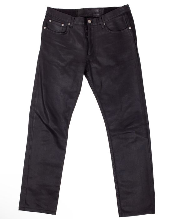 Helmut Lang HELMUT LANG ORIGINAL 1999 WAXED COTTON JEANS | Grailed