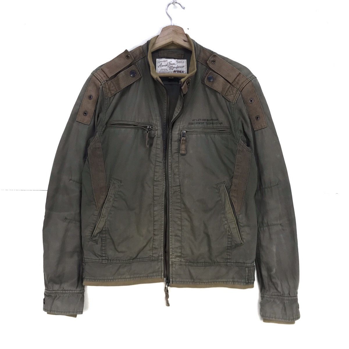 Avirex Avirex Armed Forces Aviation Support Equipment Technician Size US S / EU 44-46 / 1 - 1 Thumbnail