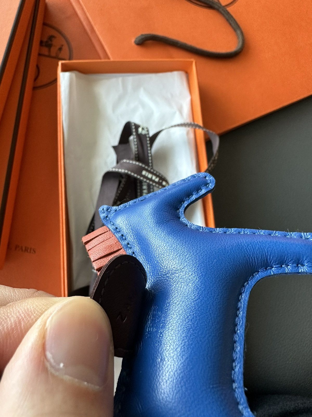 Hermes Brand New Super Rare Rodeo Leather Charm Size ONE SIZE - 4 Thumbnail