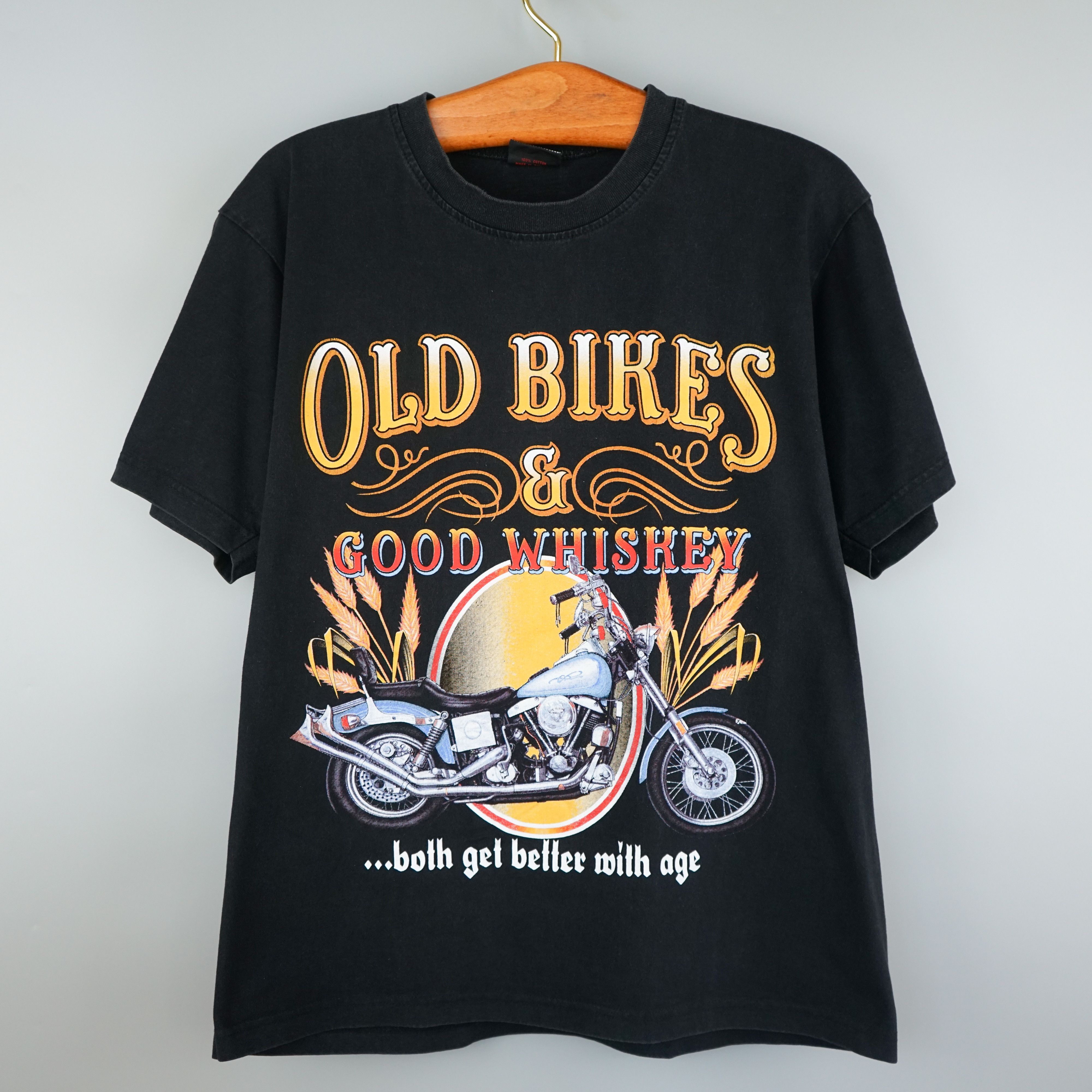 Harley Davidson × Vintage vintage Old Bikes t shirt like 3d Emblem Easyriders Size US L / EU 52-54 / 3 - 1 Thumbnail