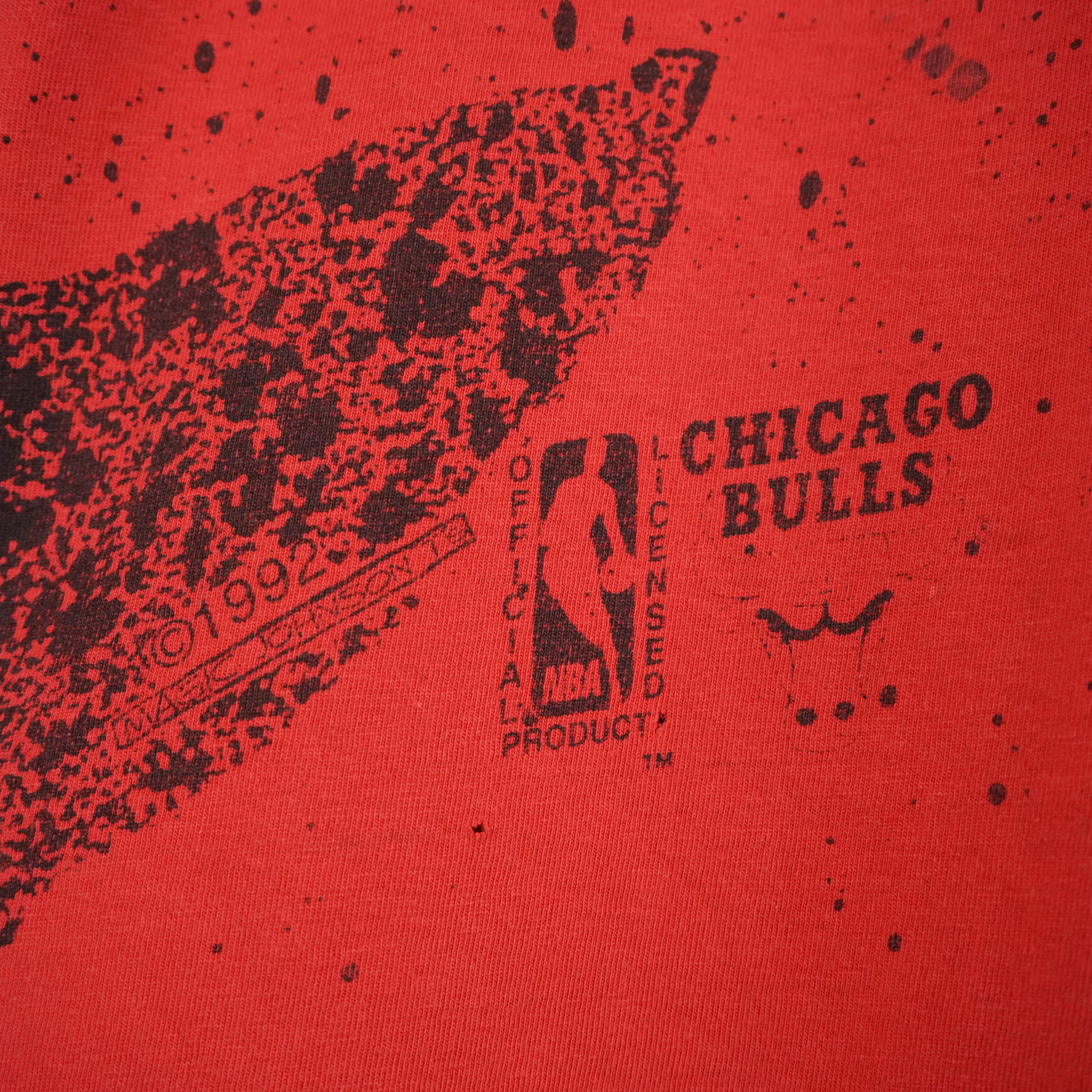 NBA × Vintage 1990s Chicago Bulls t-shirt Size US XXL / EU 58 / 5 - 3 Thumbnail