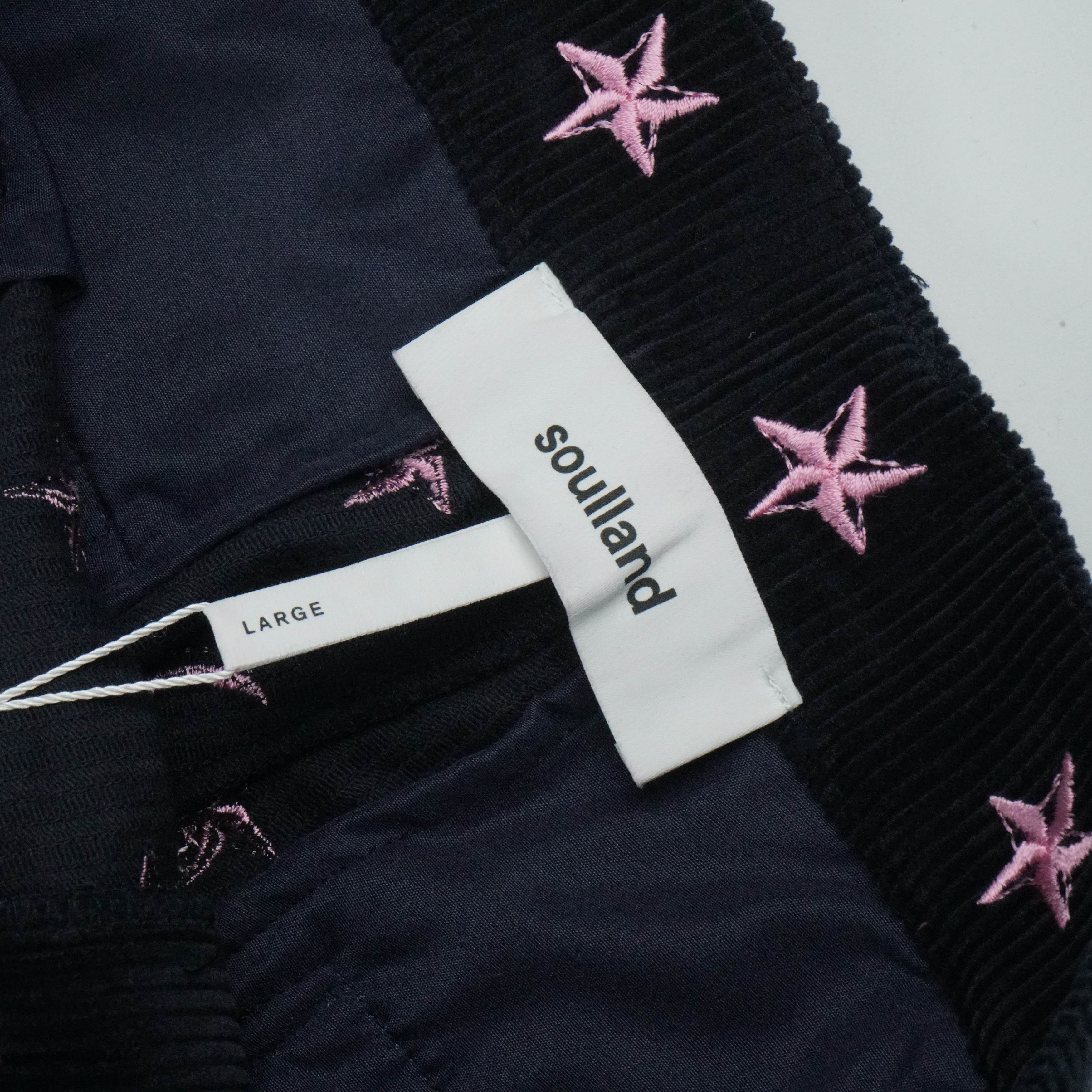 Soulland Soulland Billy Corduroy Embroidered Pants Size US 34 / EU 50 - 6 Thumbnail