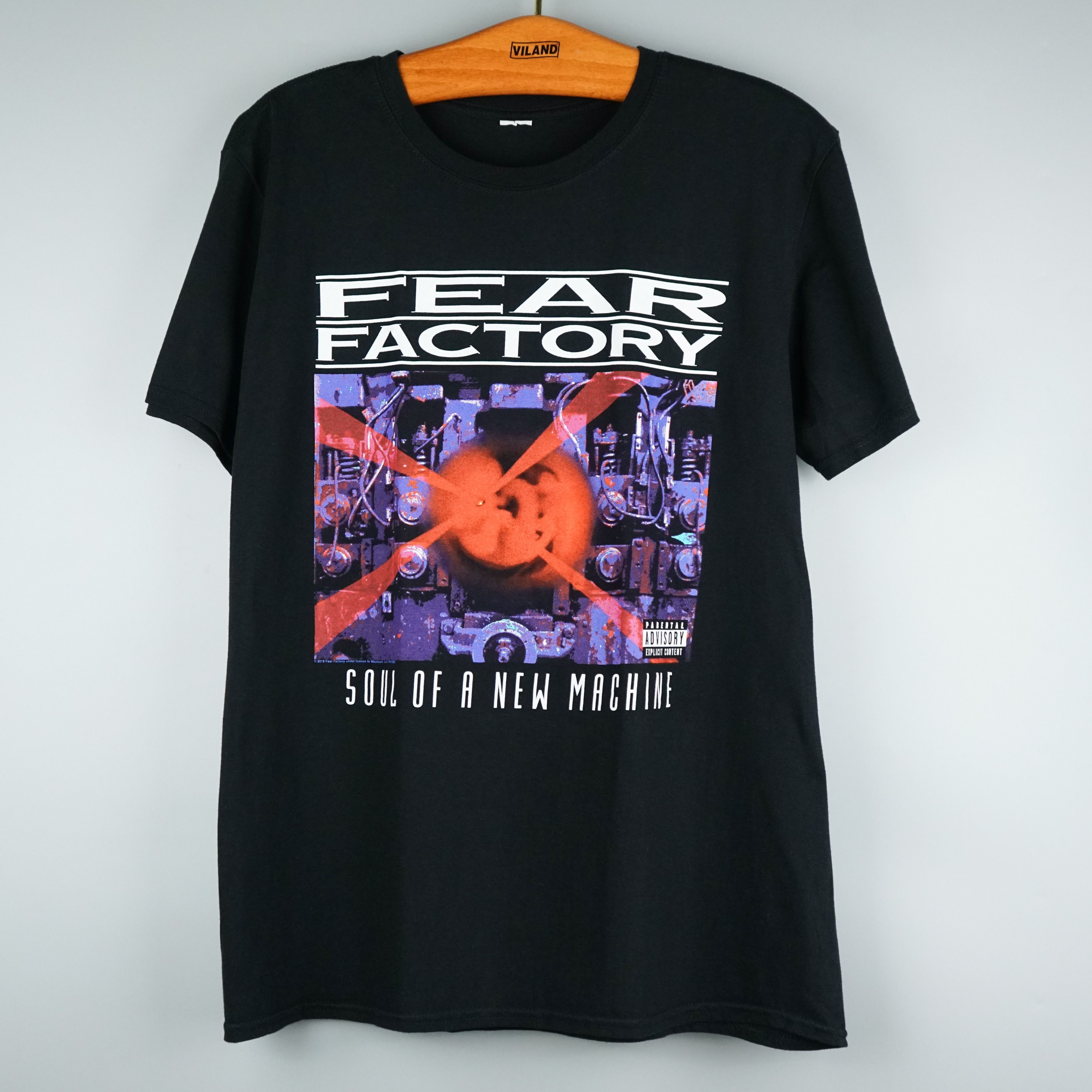90s　Tシャツ　Fear Factory Damned In Flames. Fear Factory - 1997 - Damned in Flames | TShirtSlayer TShirt