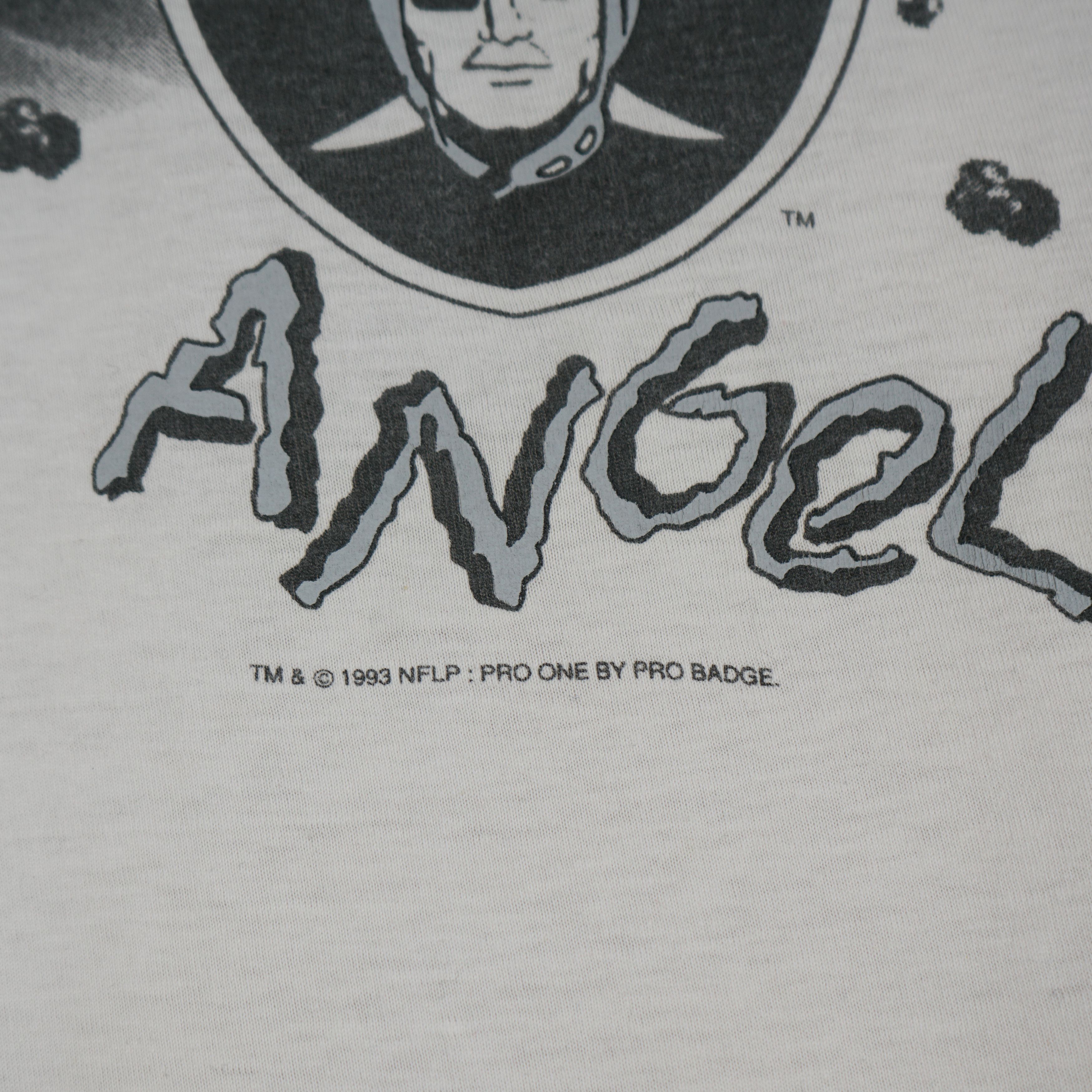 NFL × Vintage 1990s Los Angeles Raiders t-shirt Size US XL / EU 56 / 4 - 3 Thumbnail