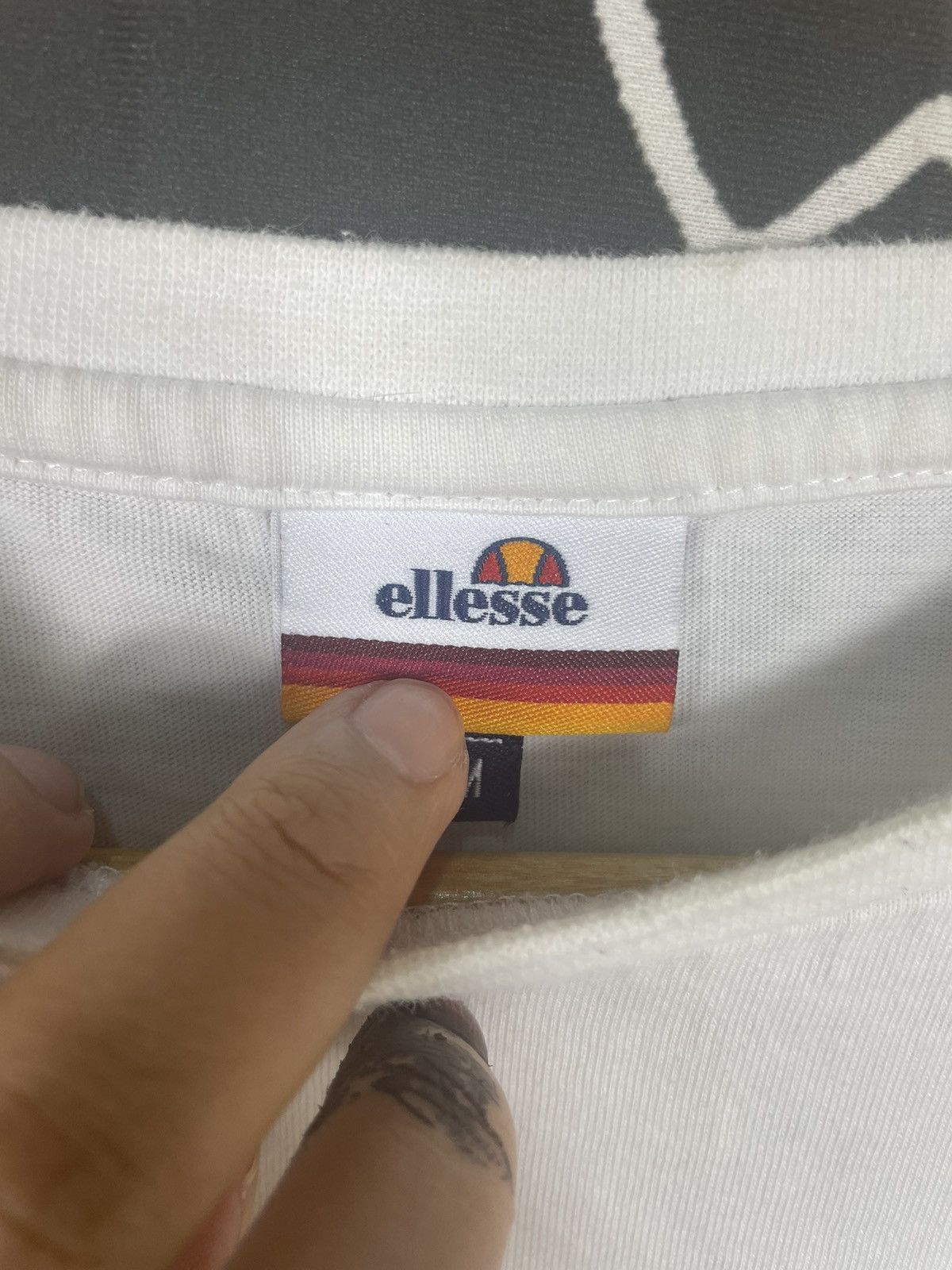 Ellesse Vintage Ellesse Ringer Tshirt Size US M / EU 48-50 / 2 - 3 Thumbnail