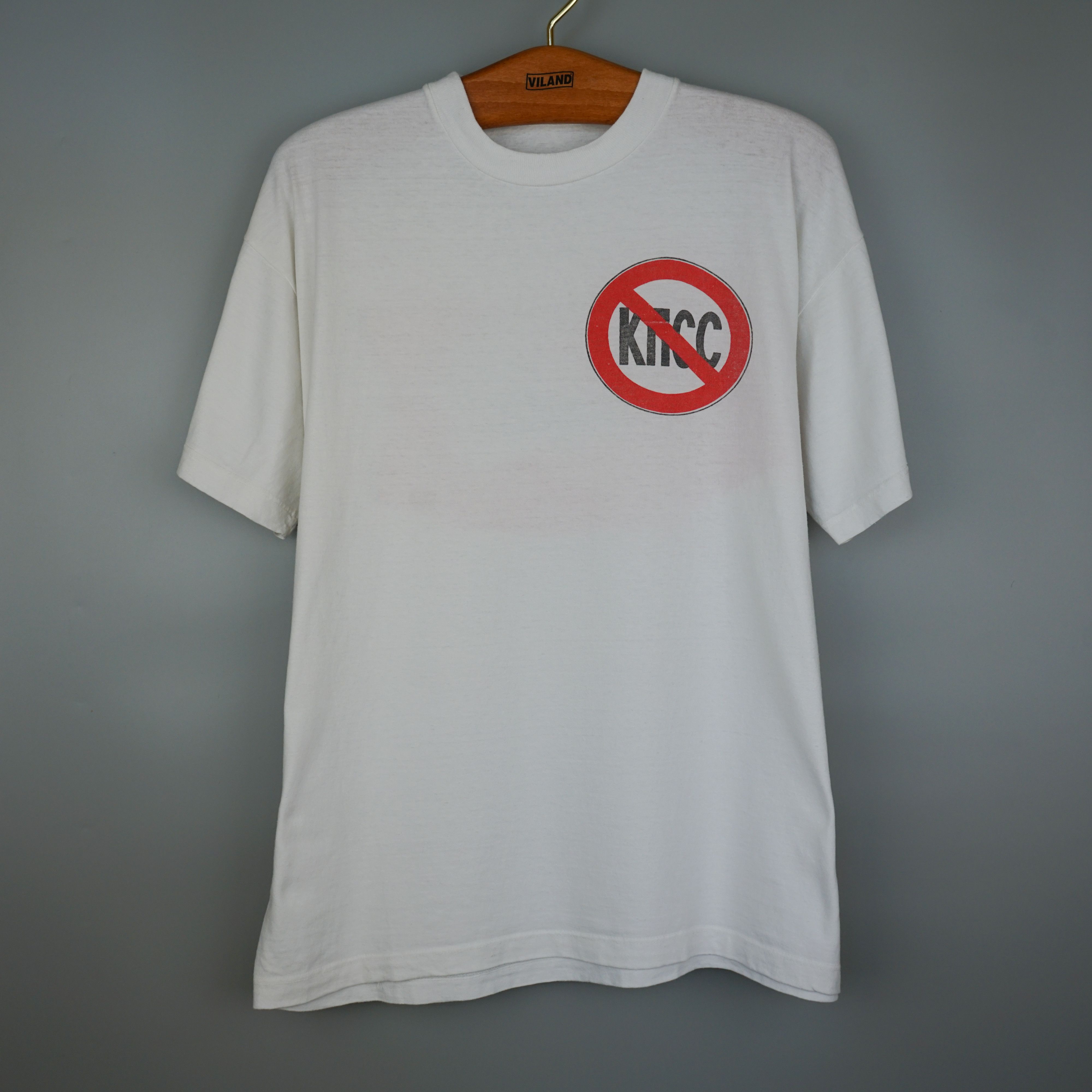 Vintage Vintage USSR The Party is Over Black Market Design t shirt Size US L / EU 52-54 / 3 - 4 Thumbnail