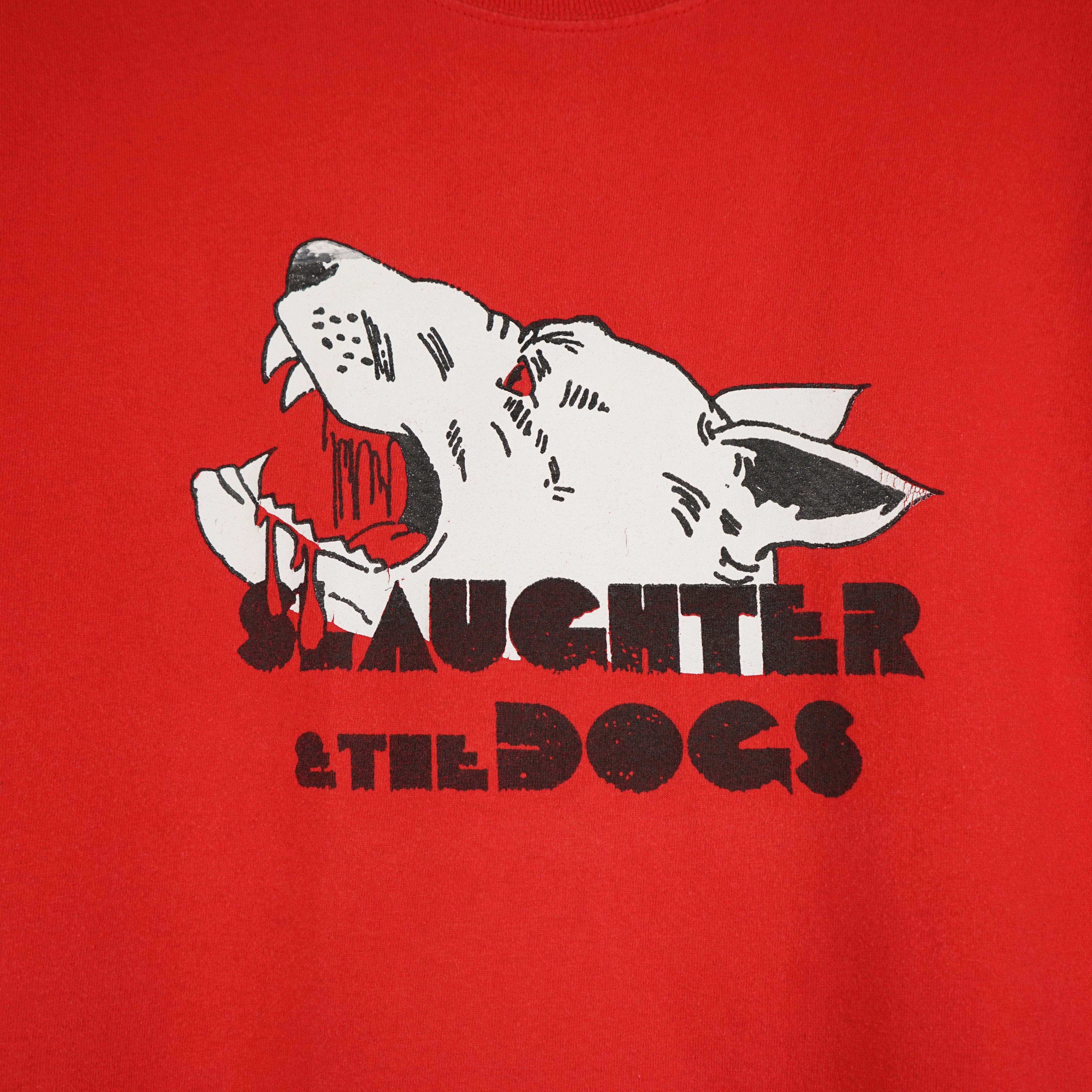 Band Tees × Morrissey × Vintage Vintage Slaughter And The Dogs t shirt 90s Size US L / EU 52-54 / 3 - 2 Thumbnail
