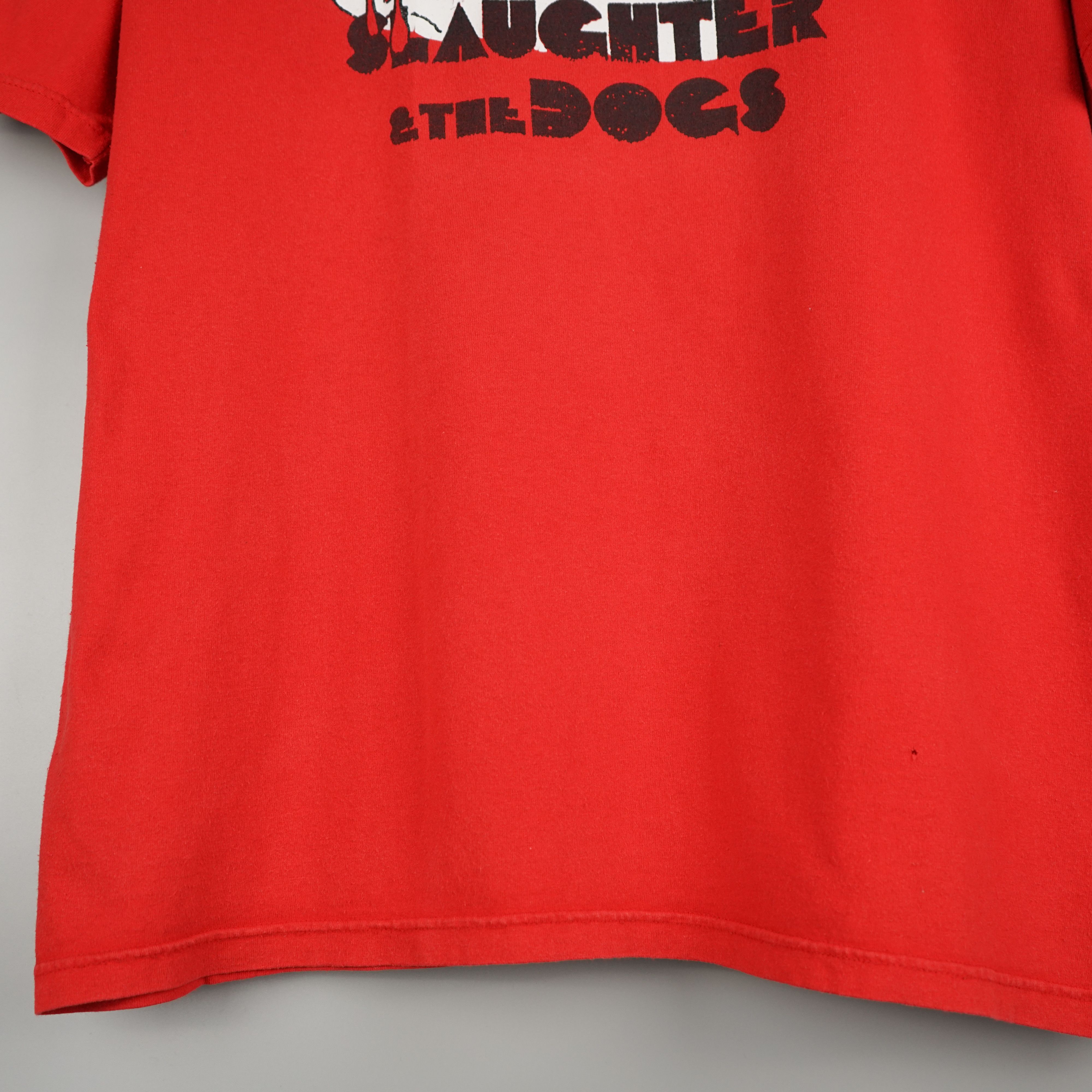 Band Tees × Morrissey × Vintage Vintage Slaughter And The Dogs t shirt 90s Size US L / EU 52-54 / 3 - 4 Thumbnail