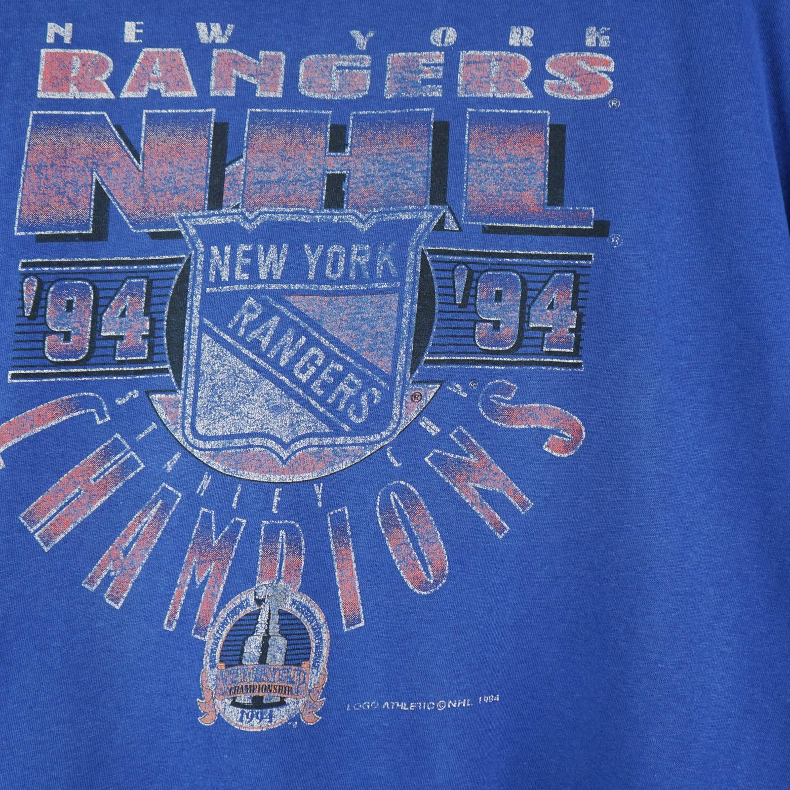 NHL × Vintage 1994 New York Rangers t-shirt Size US XXL / EU 58 / 5 - 2 Thumbnail