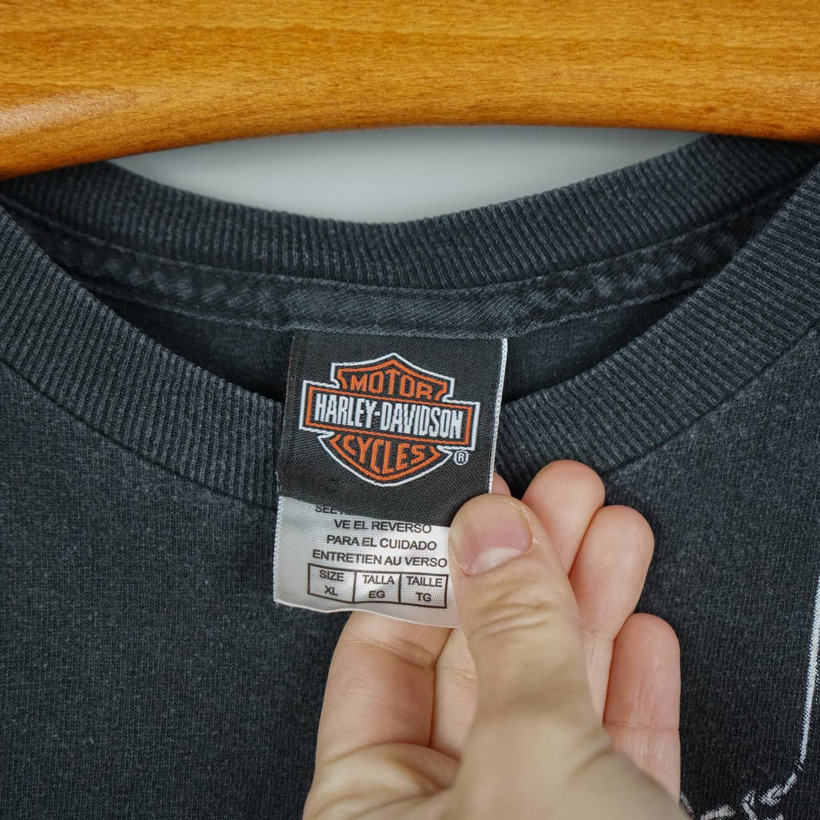 Harley Davidson × Vintage 2013 Shift Happens t-shirt Size US XXL / EU 58 / 5 - 7 Thumbnail