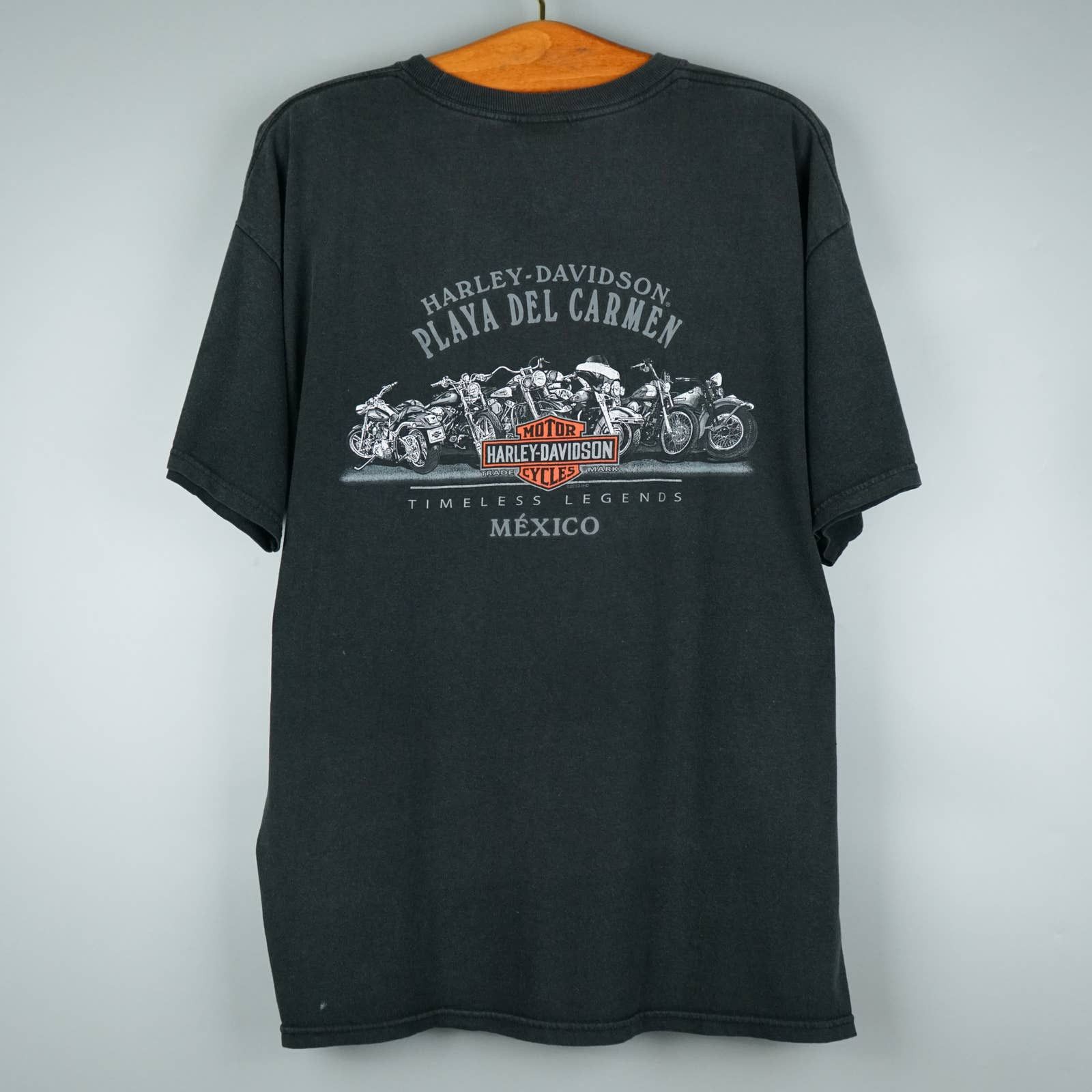 Harley Davidson × Vintage 2013 Shift Happens t-shirt Size US XXL / EU 58 / 5 - 8 Thumbnail